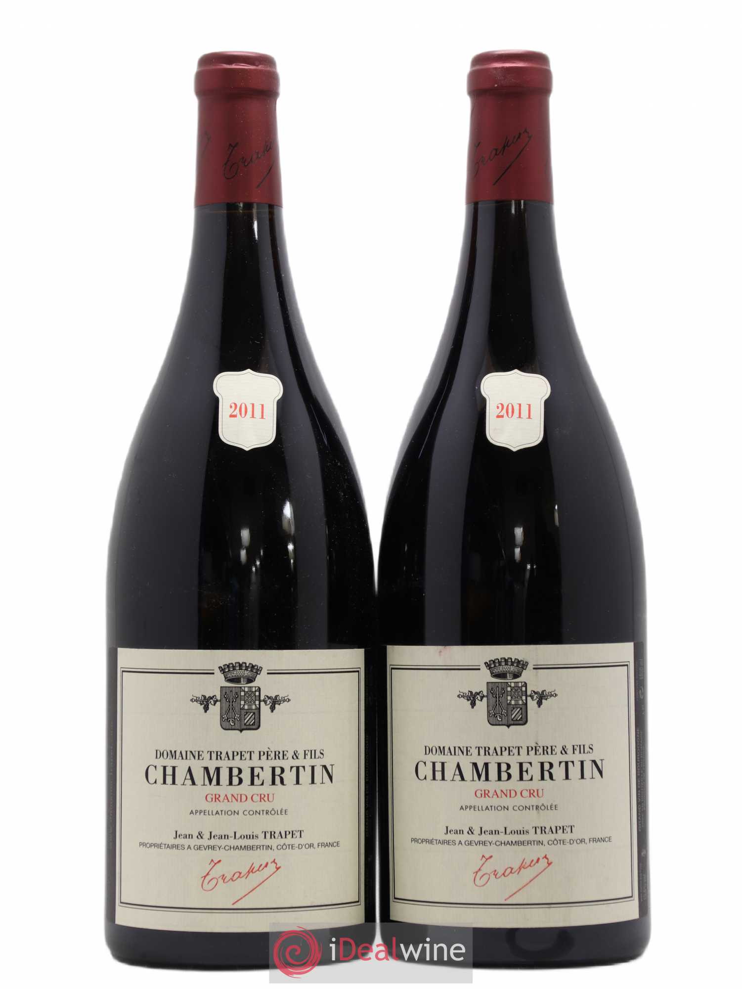 Chambertin Grand Cru Domaine Trapet 2011 - Lot de 2 magnums - 0