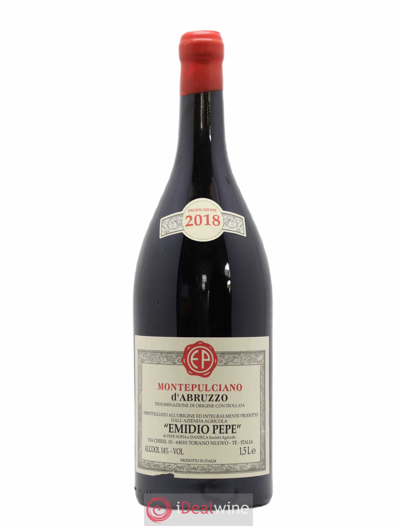 Montepulciano d'Abruzzo DOC Riserva Vecchie Viti Emidio Pepe 2018 - Lot de 1 magnum - 0