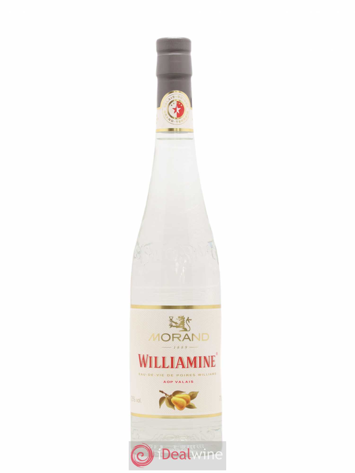 Alcool AOP Valais Eau de vie de Poire William Williamine Distillerie Morand - Posten von 1 Flasche - 0