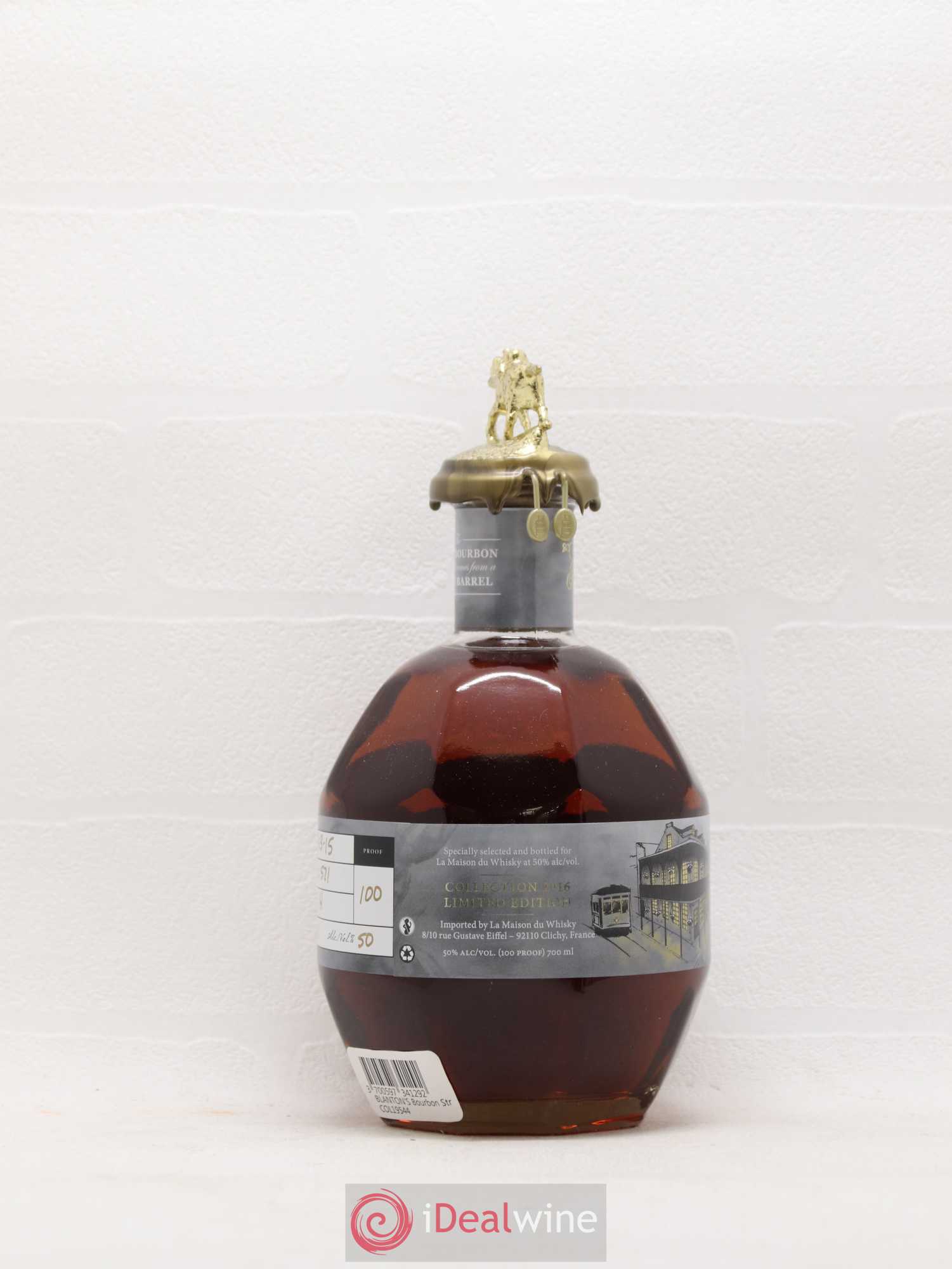 Whisky Single Barrel Bourbon La Maison du Whisky Kentucky Straight Bourbon Whiskey Blanton Distilling Company - Posten von 1 Flasche - 1