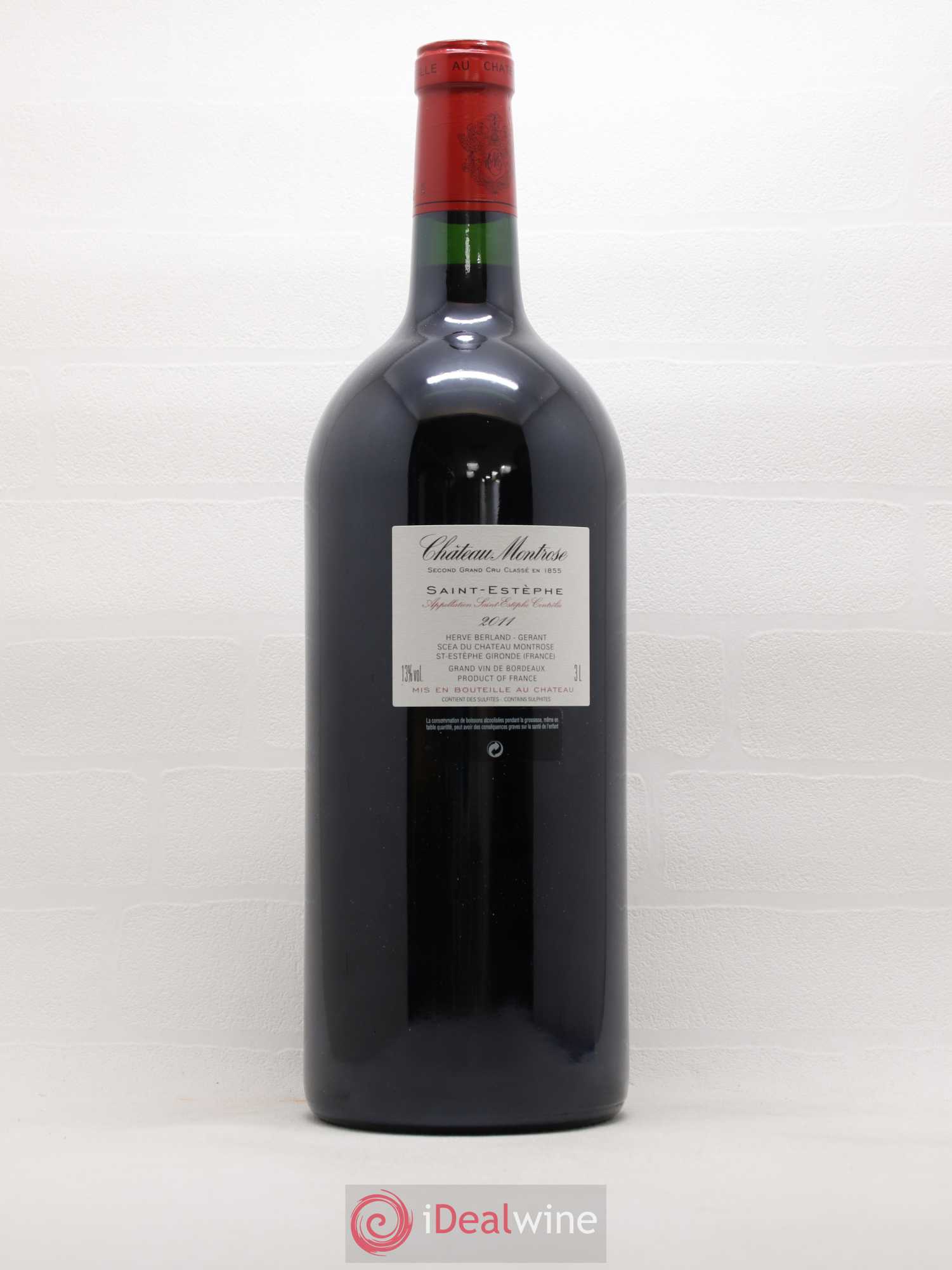 Château Montrose 2ème Grand Cru Classé 2011 - Lot of 1 double magnum - 1