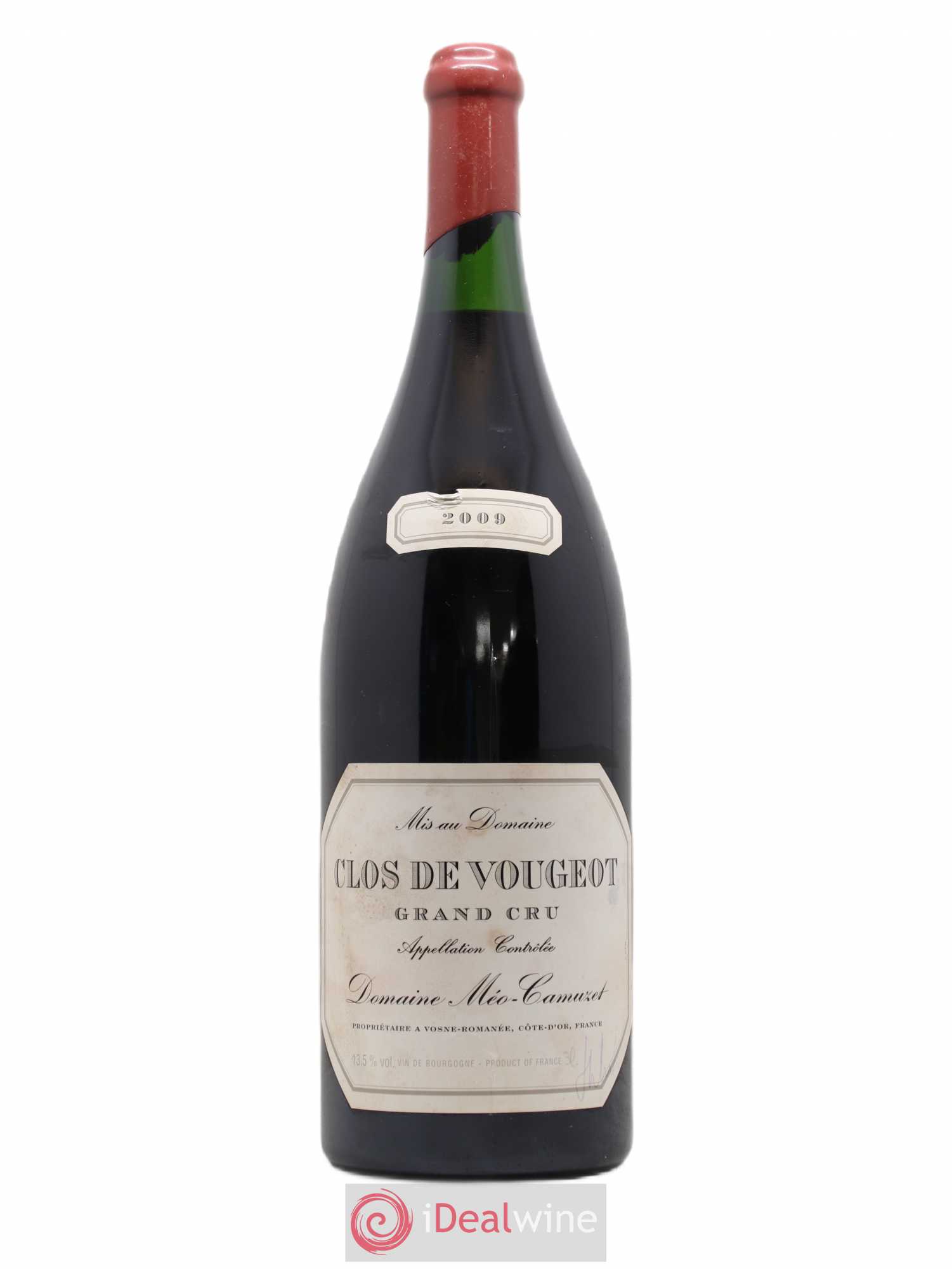Clos de Vougeot Grand Cru Méo-Camuzet (Domaine) 2009 - Lot de 1 double magnum - 0