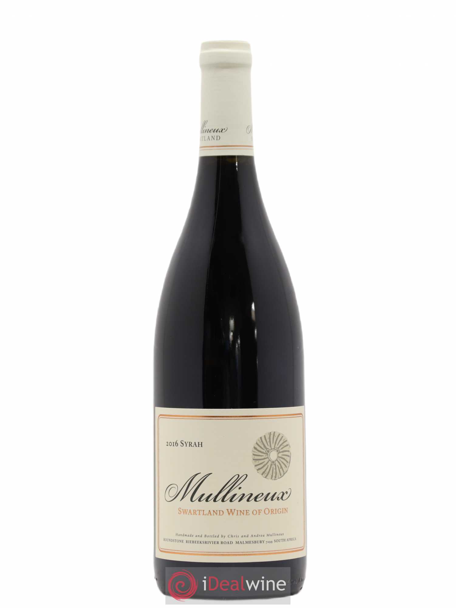 Afrique du Sud Swartland Syrah Mullineux 2016 - Posten von 1 Flasche - 0