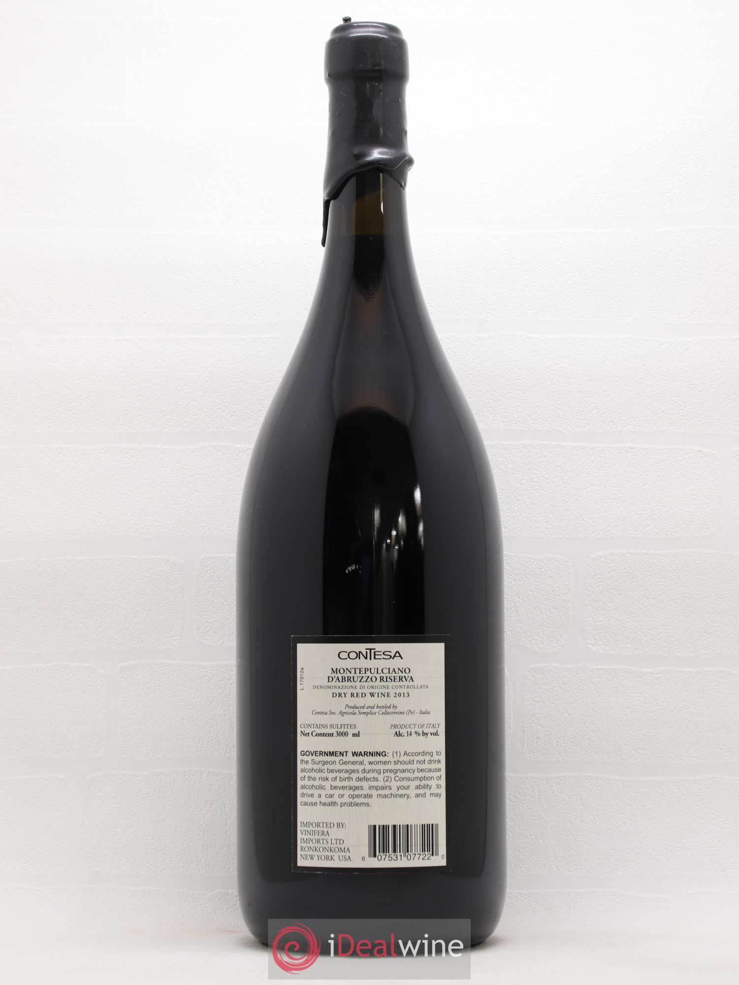 Montepulciano d'Abruzzo Riserva Contesa 2013 - Lot de 1 double magnum - 1