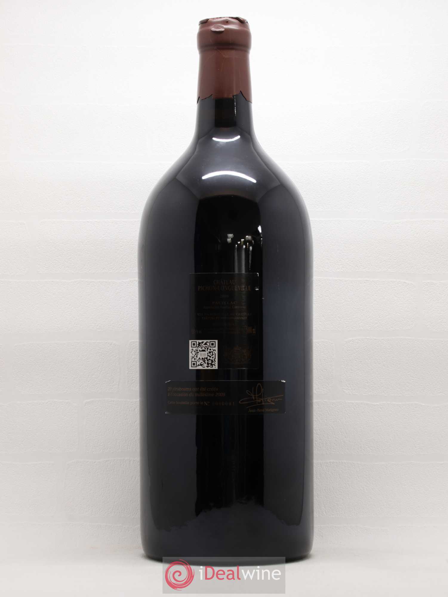 Pichon Longueville Baron 2ème Grand Cru Classé 2009 - Lot de 1 jeroboam - 1