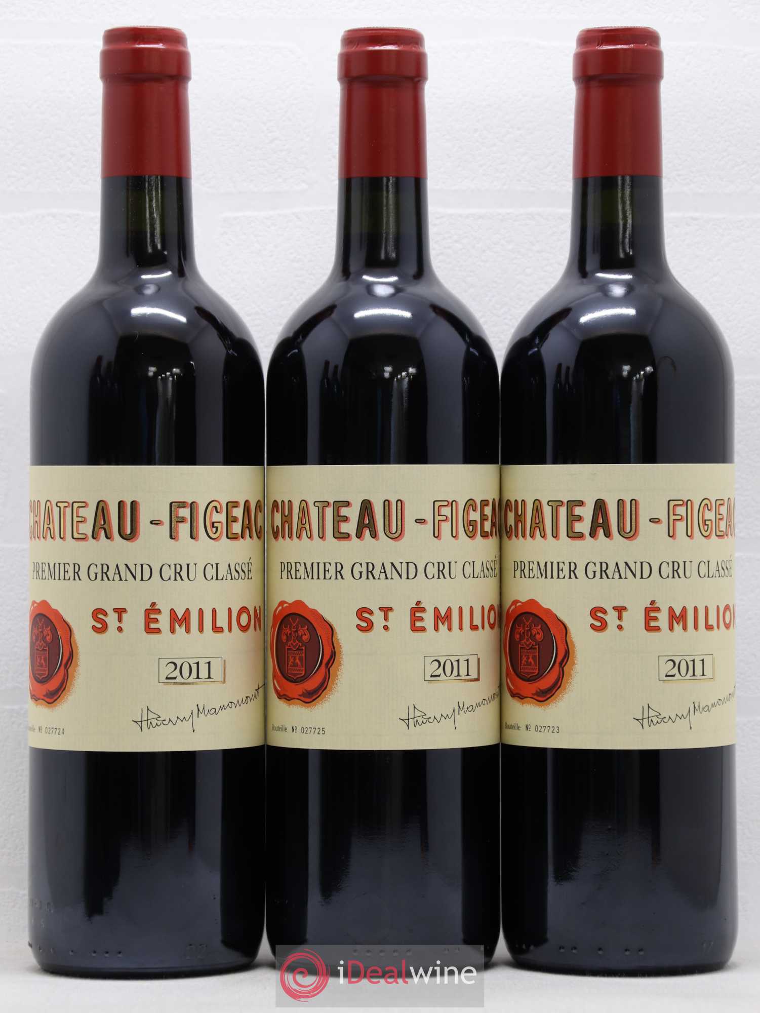 Château Figeac 1er Grand Cru Classé A 2011 - Lot de 6 bouteilles - 1
