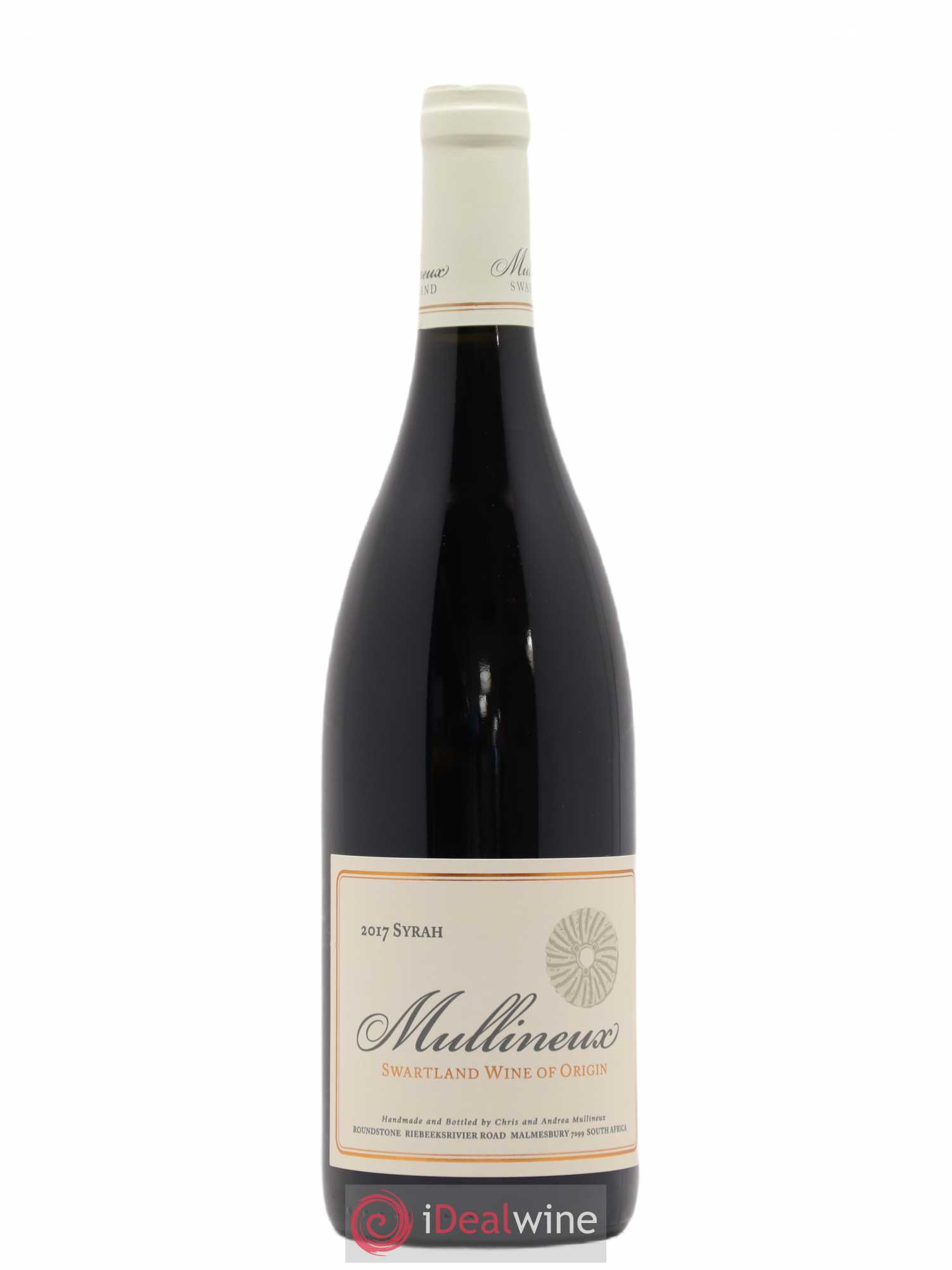 Afrique du Sud Swartland Syrah Mullineux 2017 - Posten von 1 Flasche - 0