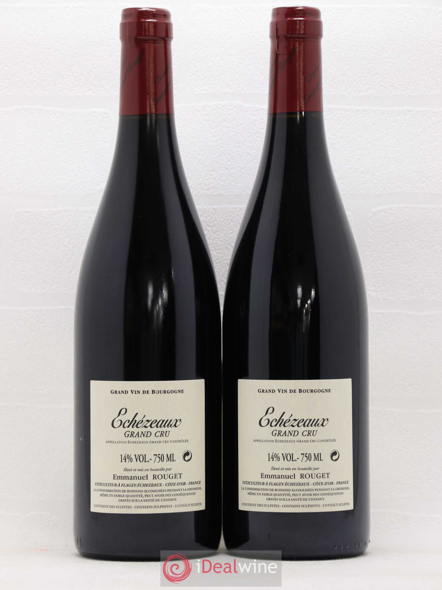 Echezeaux Grand Cru Emmanuel Rouget 2016 - Lot de 2 bouteilles - 1