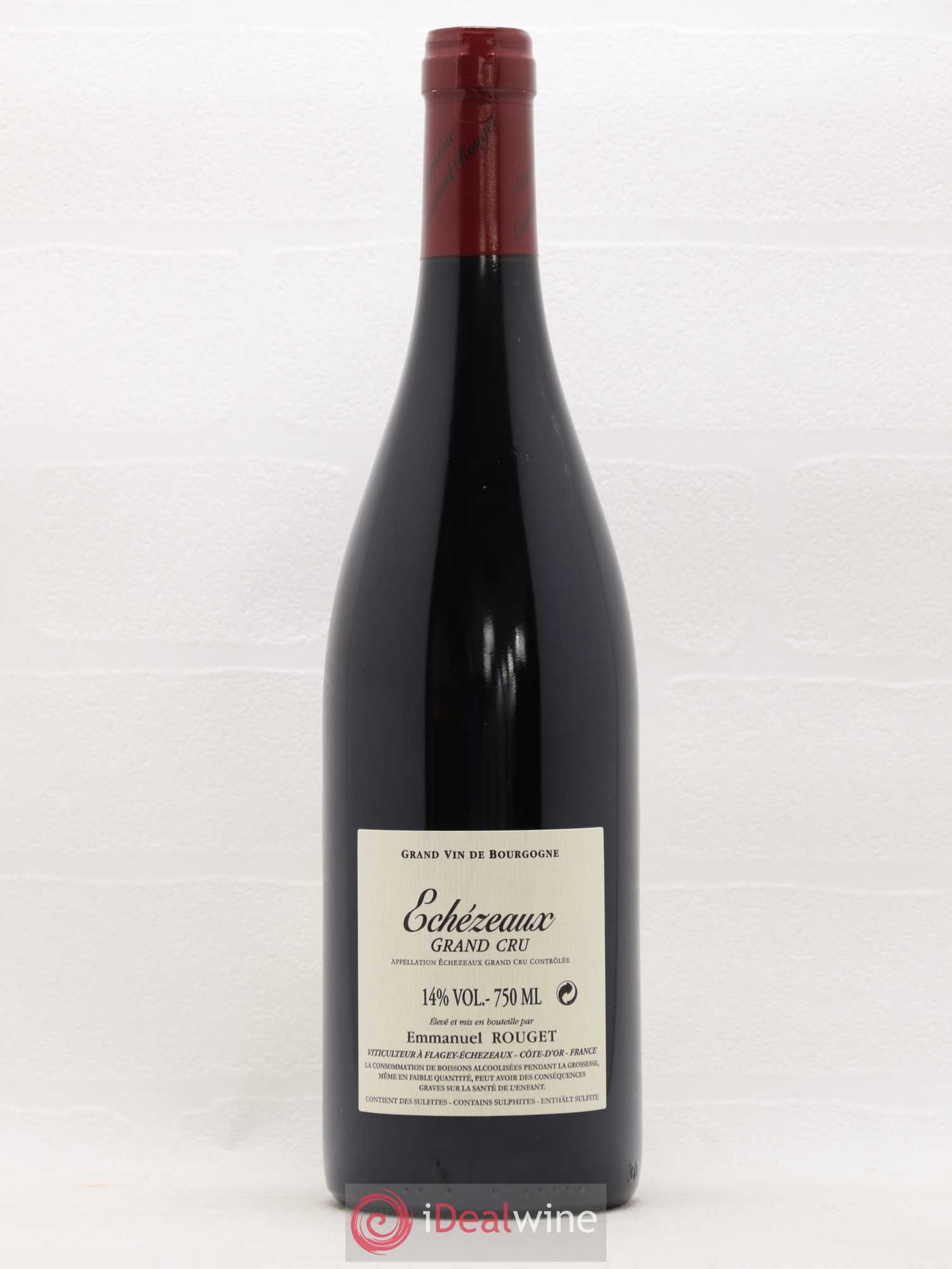 Echezeaux Grand Cru Emmanuel Rouget 2016 - Lot de 1 bouteille - 1