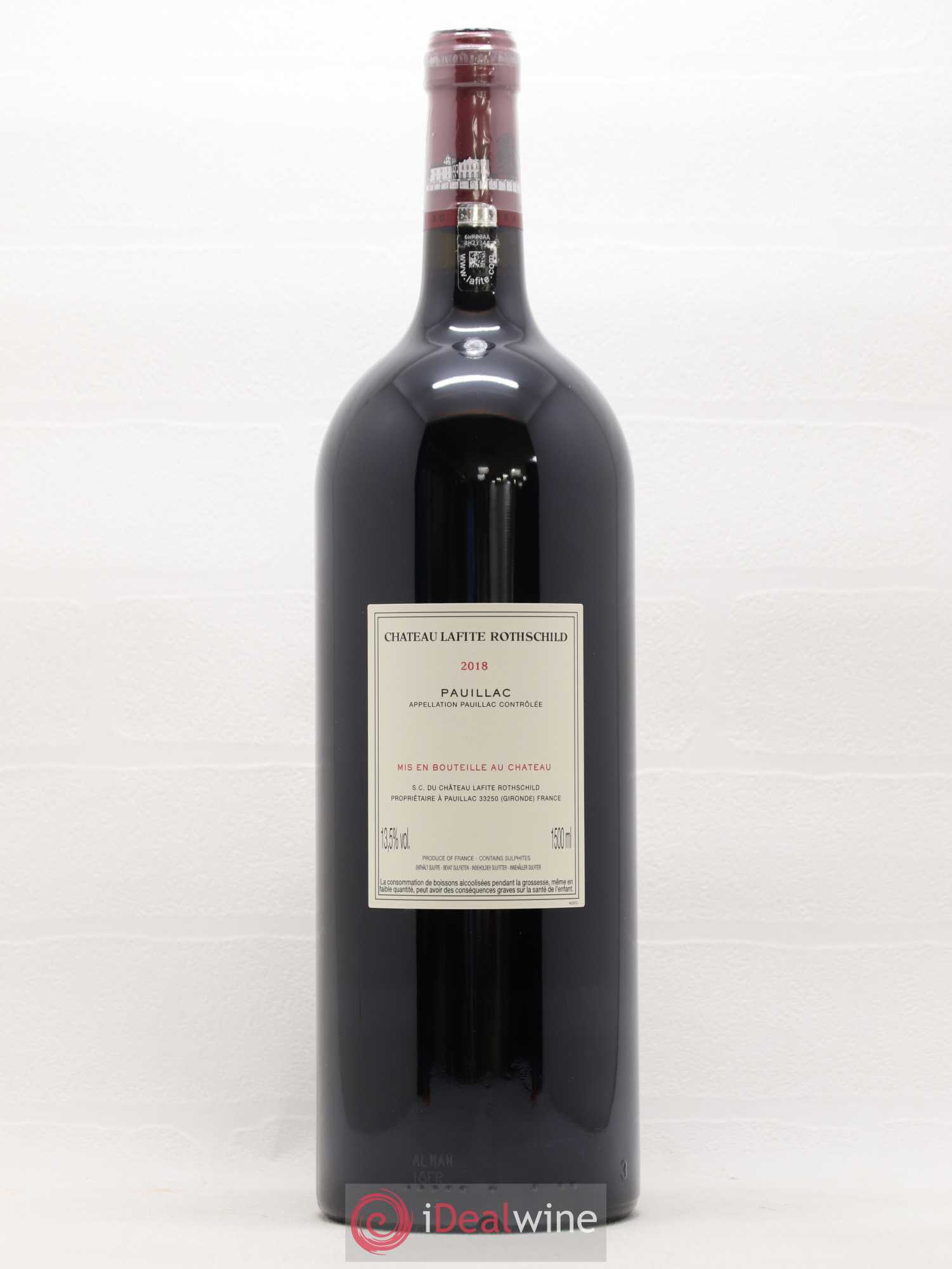 Coffret Almanach Château Lafite Rothschild 150 ans 1er Grand Cru Classé 2018 - Lot de 1 magnum - 2