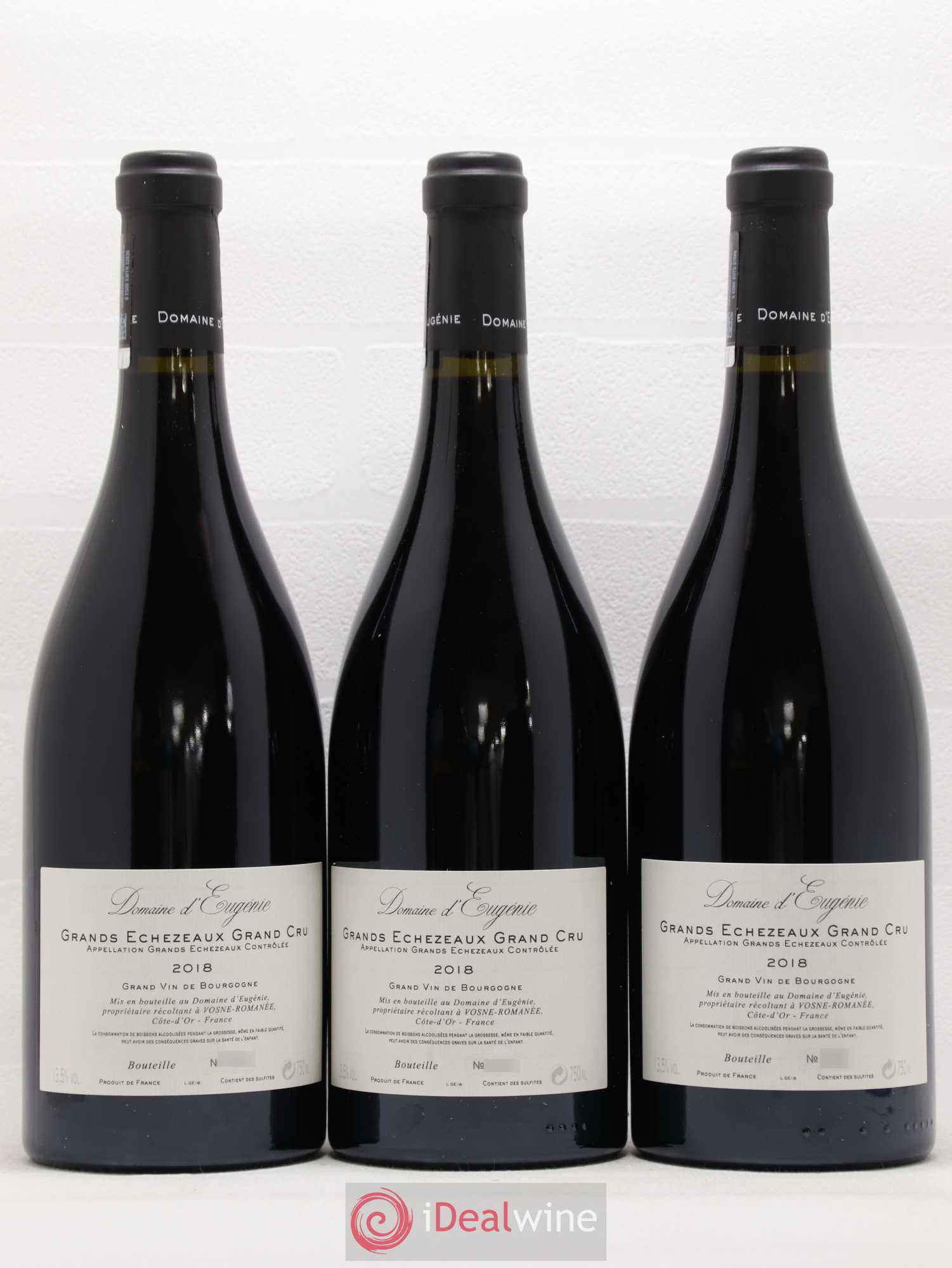 Grands-Echezeaux Grand Cru Domaine René Engel - Domaine Eugénie 2018 - Lot de 6 bouteilles - 4