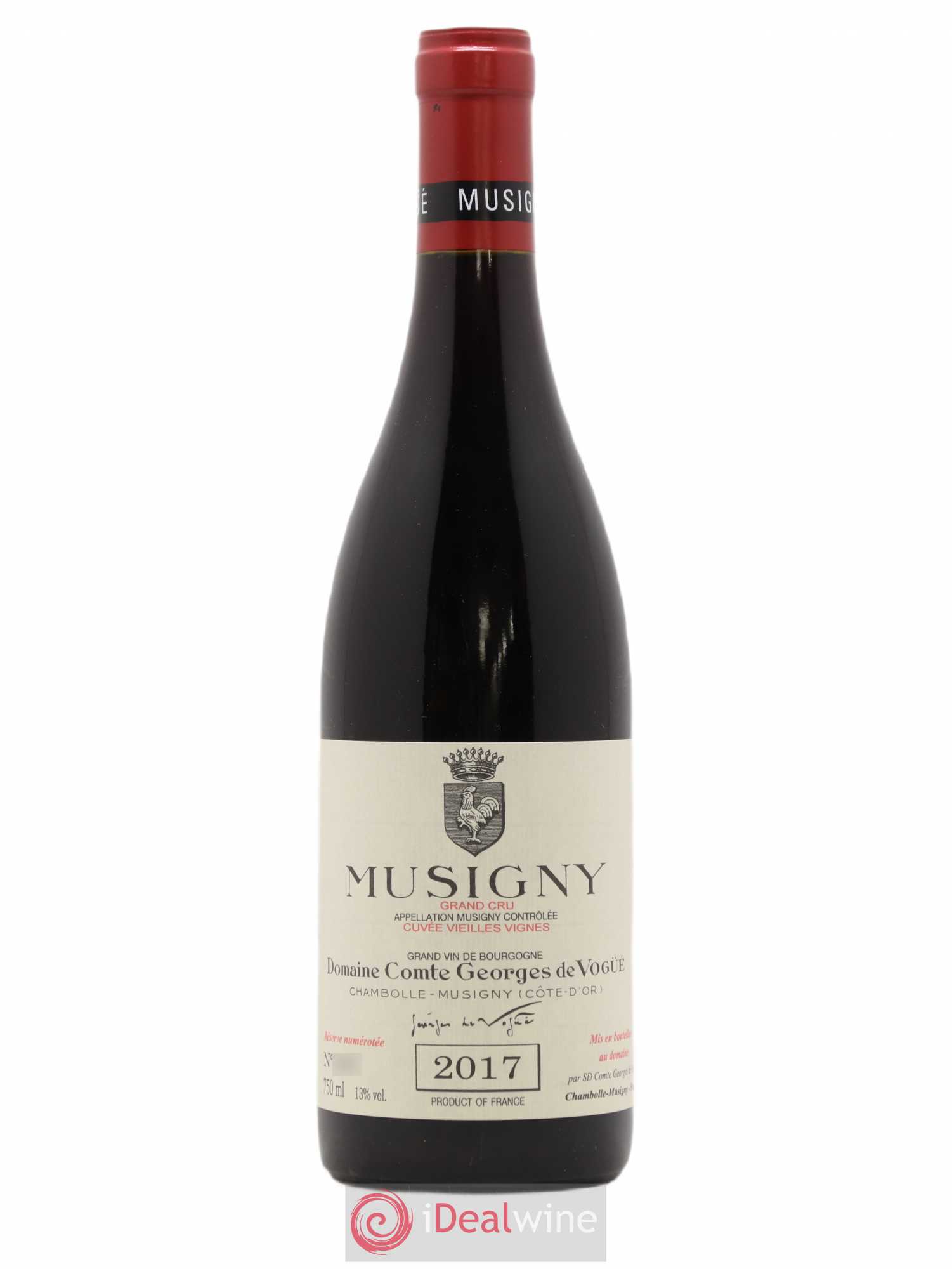 Musigny Grand Cru Cuvée Vieilles Vignes Comte Georges de Vogüé 2017 - Lot of 1 bottle - 0