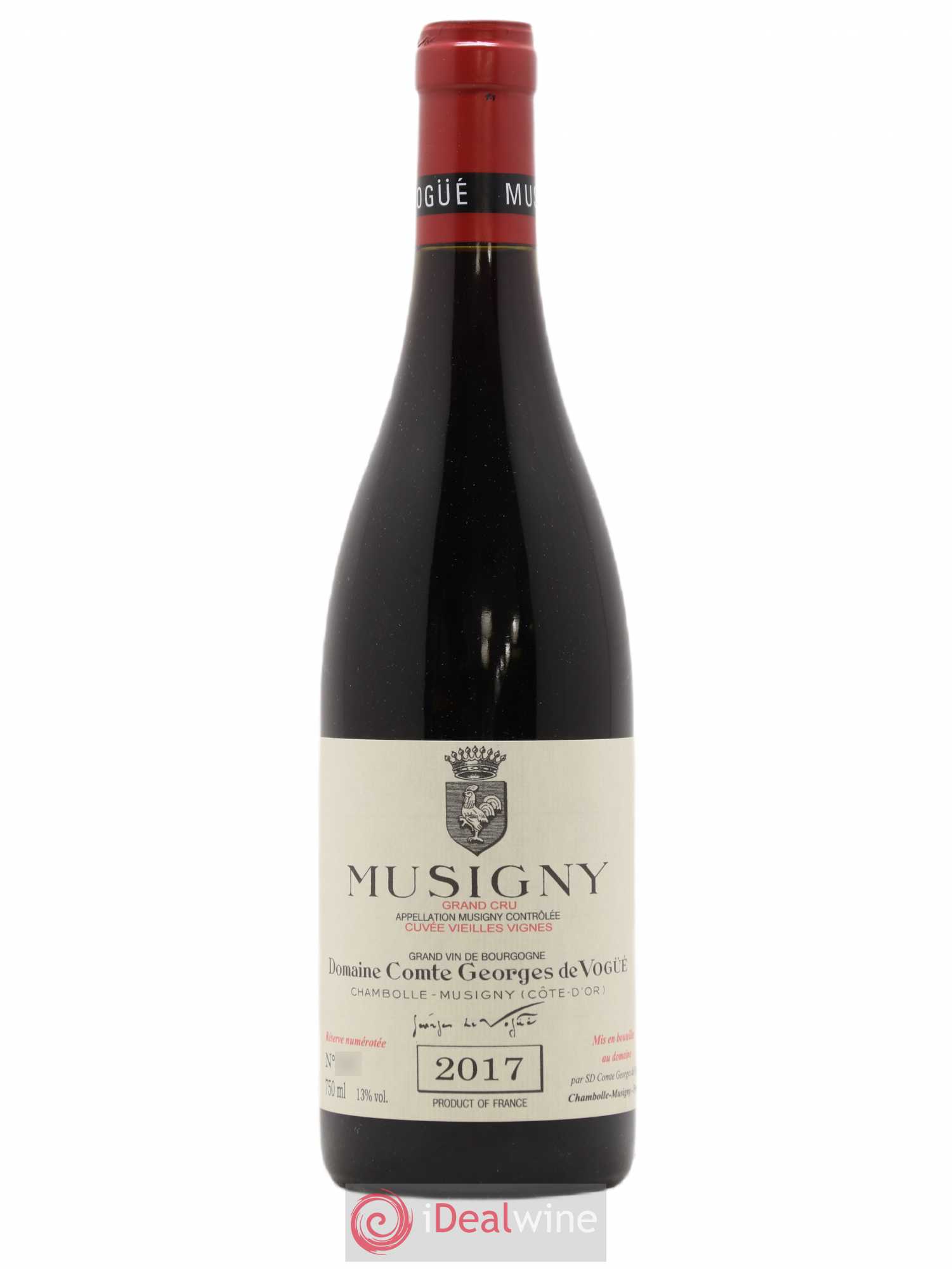 Musigny Grand Cru Cuvée Vieilles Vignes Comte Georges de Vogüé 2017 - Lot of 1 bottle - 0