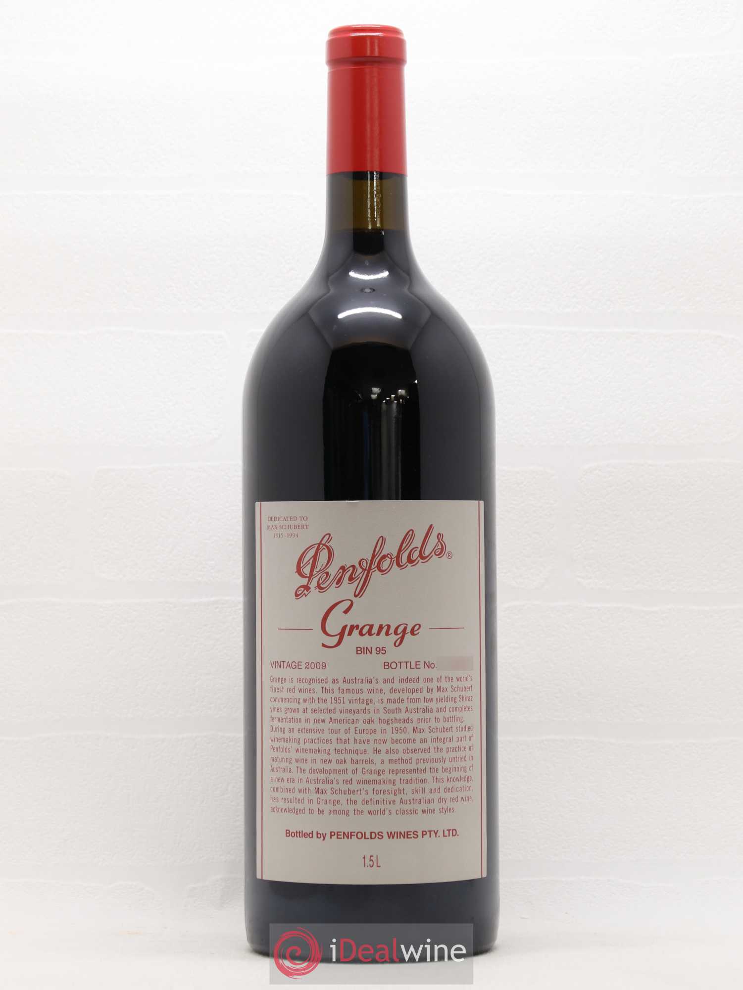 Australie Penfolds Grange Bin 95 2009 - Posten von 1 Magnum - 1