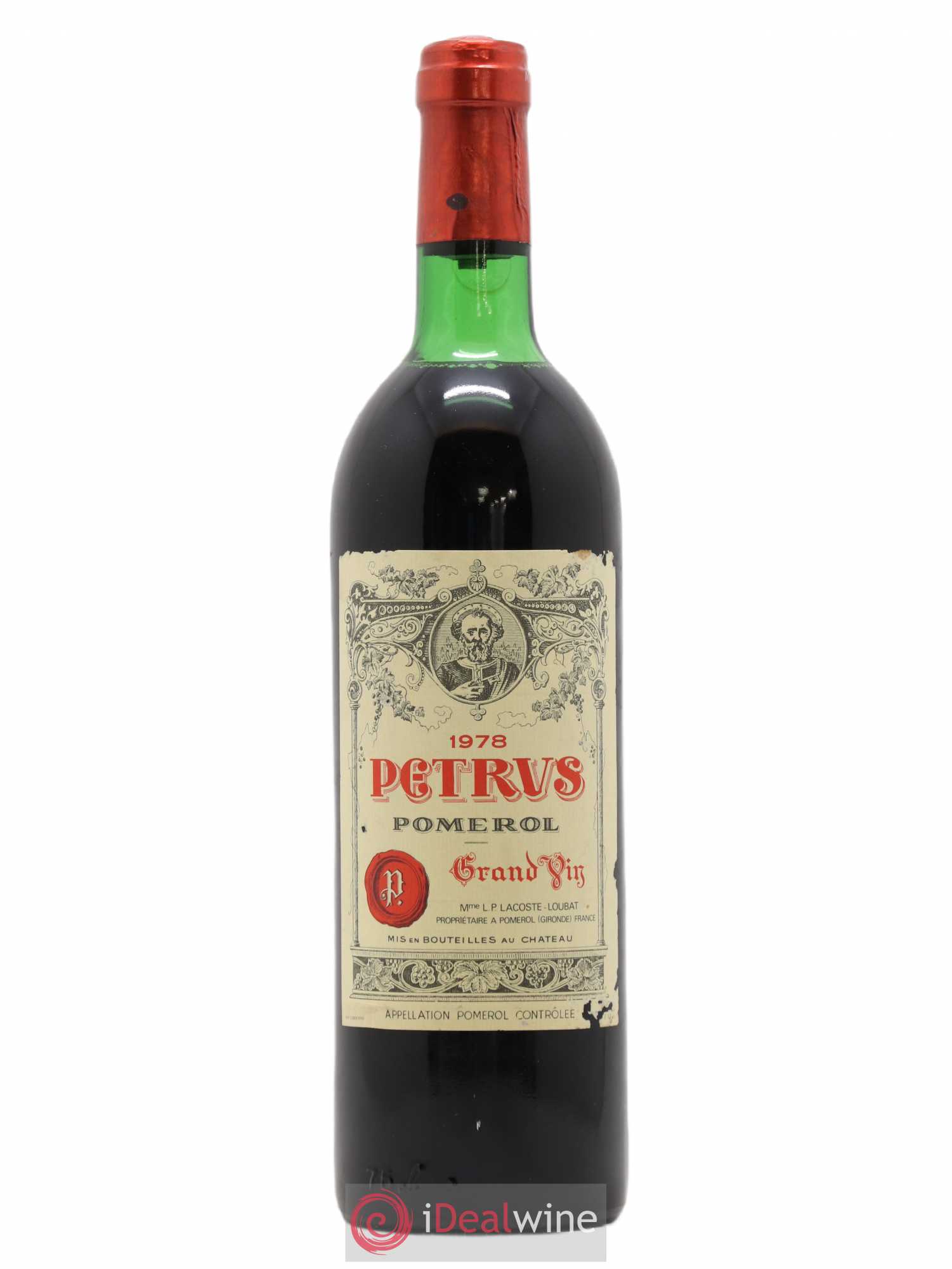 Petrus 1978 - Lot de 1 bouteille - 0