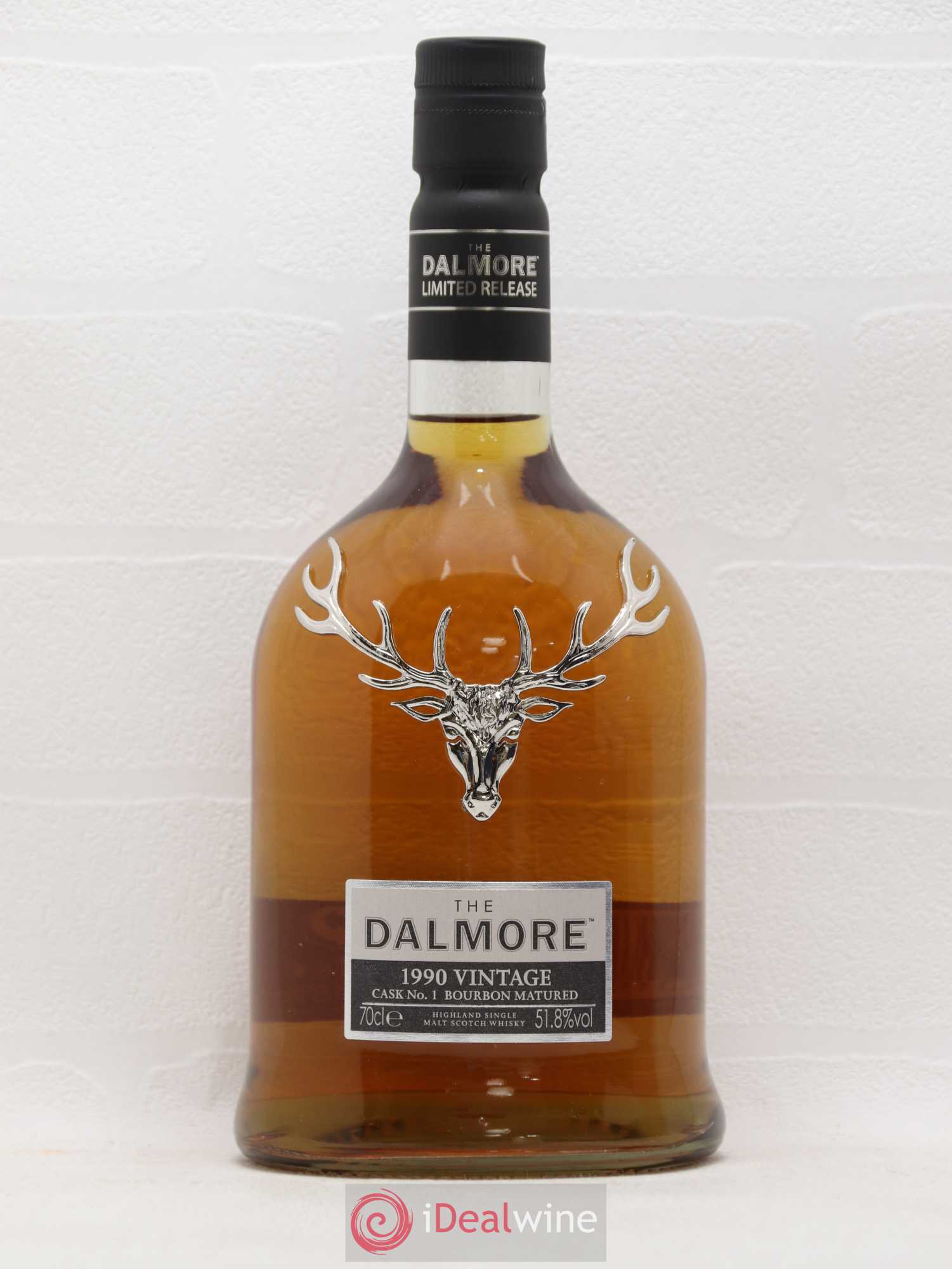 Whisky The Dalmore Cask n°1 1990 - Lot de 1 bouteille - 1