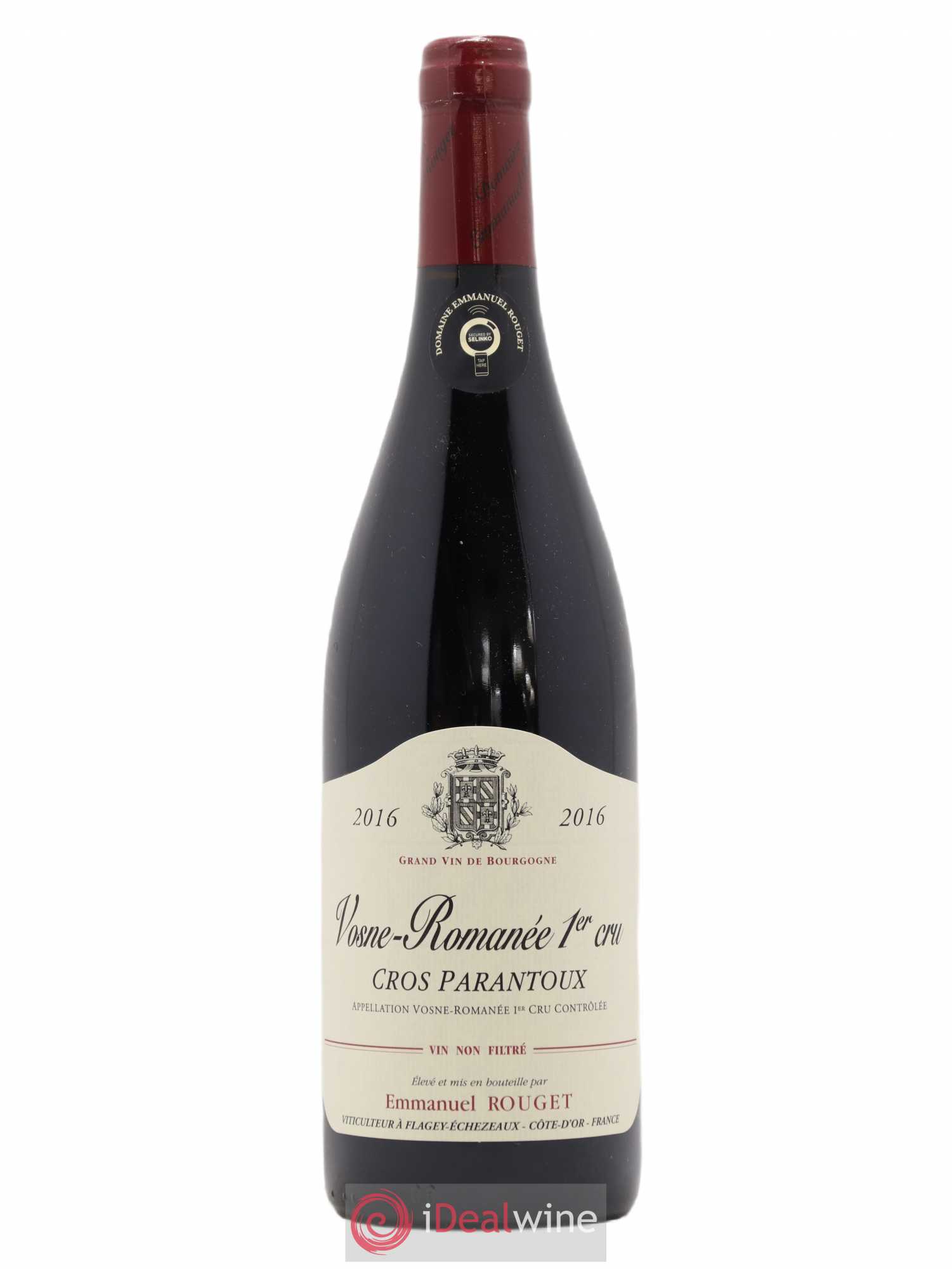 Vosne-Romanée 1er Cru Cros Parantoux Emmanuel Rouget 2016 - Lot de 1 bouteille - 0