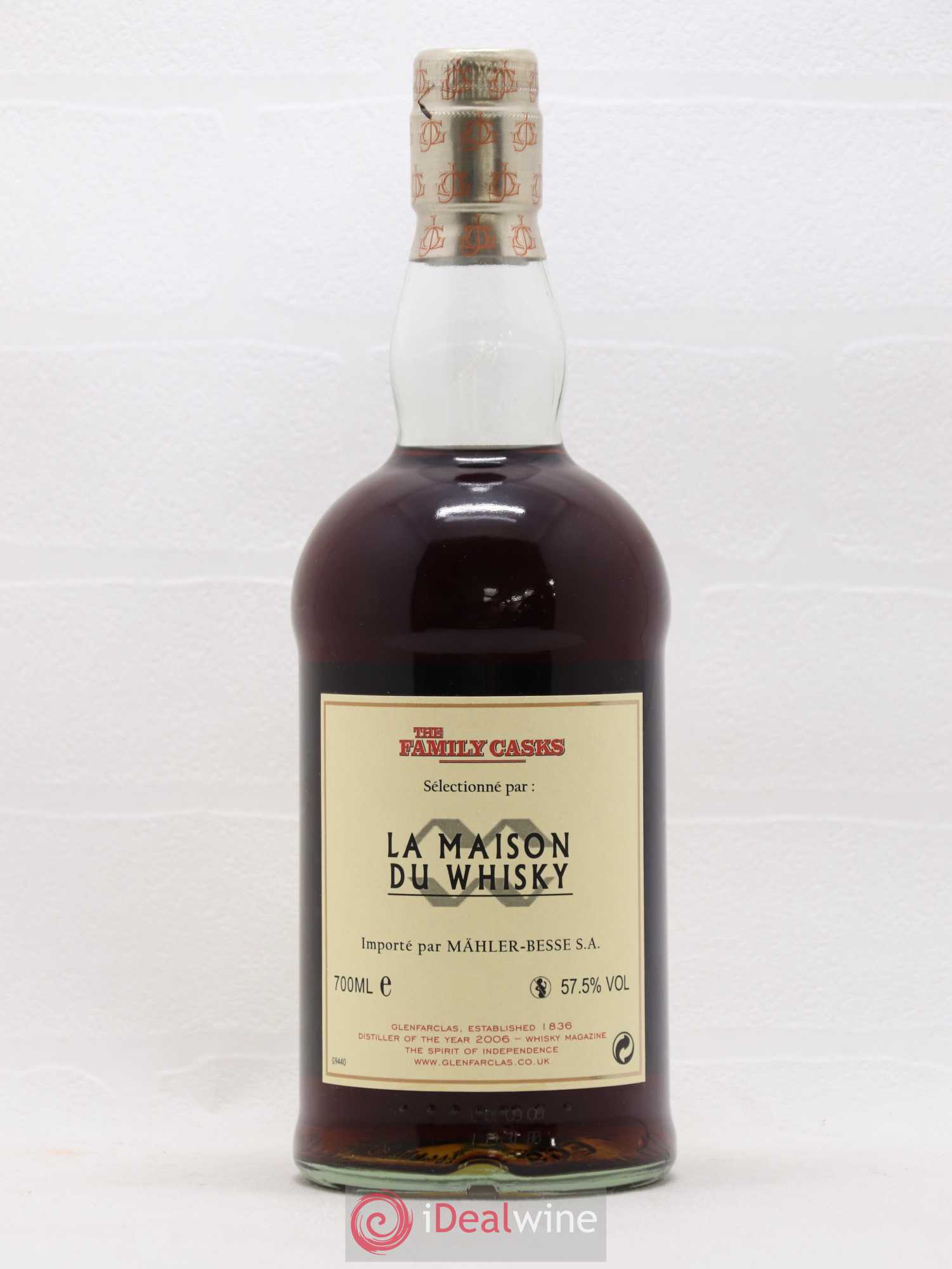 Glenfarclas 1994 Of. Cask n°3862 - One of 297 - bottled 2008 LMDW The Family Casks 1994 - Lot de 1 bouteille - 2