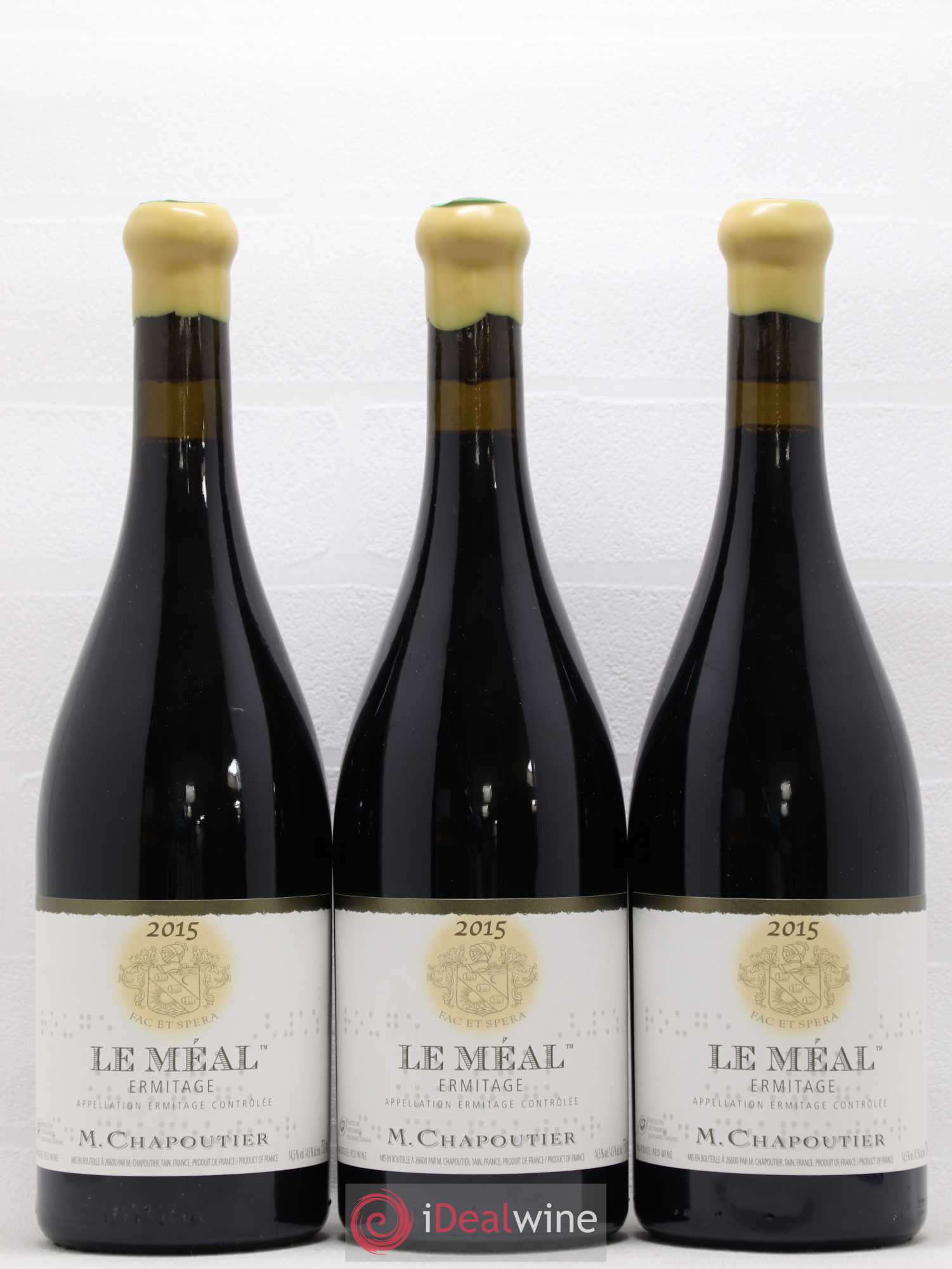 Hermitage Ermitage Le Méal Chapoutier 2015 - Lot de 6 bouteilles - 3