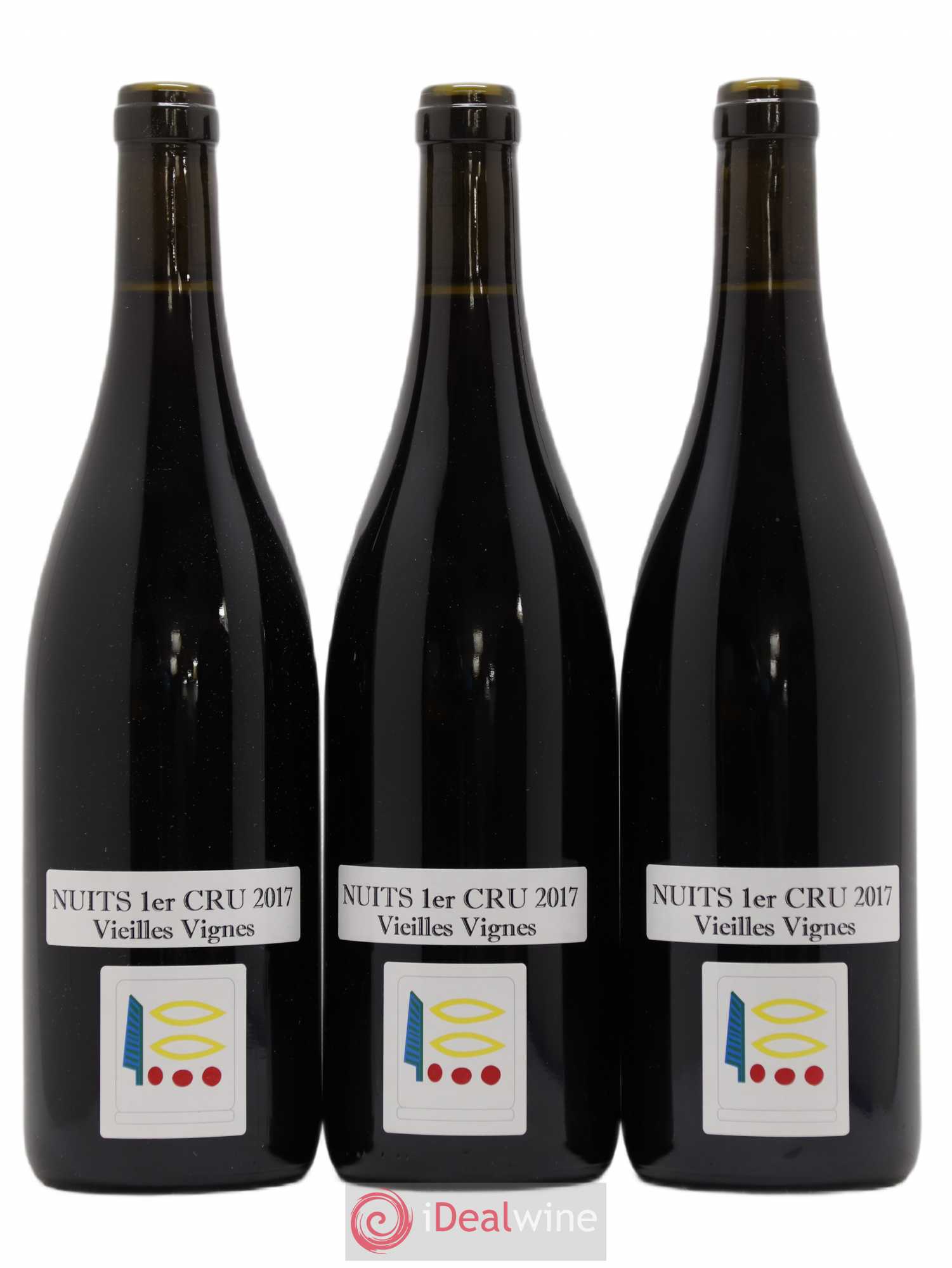 Nuits-Saint-Georges 1er Cru Vieilles Vignes Prieuré Roch 2017 - Lot de 3 bouteilles - 0