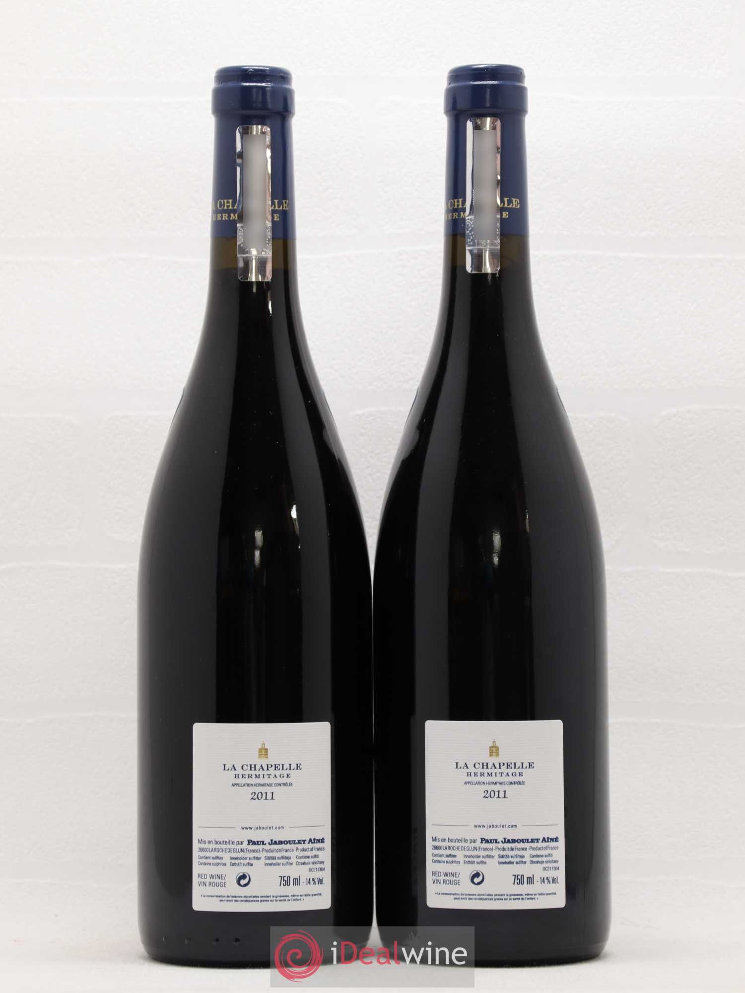 Hermitage La Chapelle Paul Jaboulet Ainé 2011 - Lot de 2 bouteilles - 1