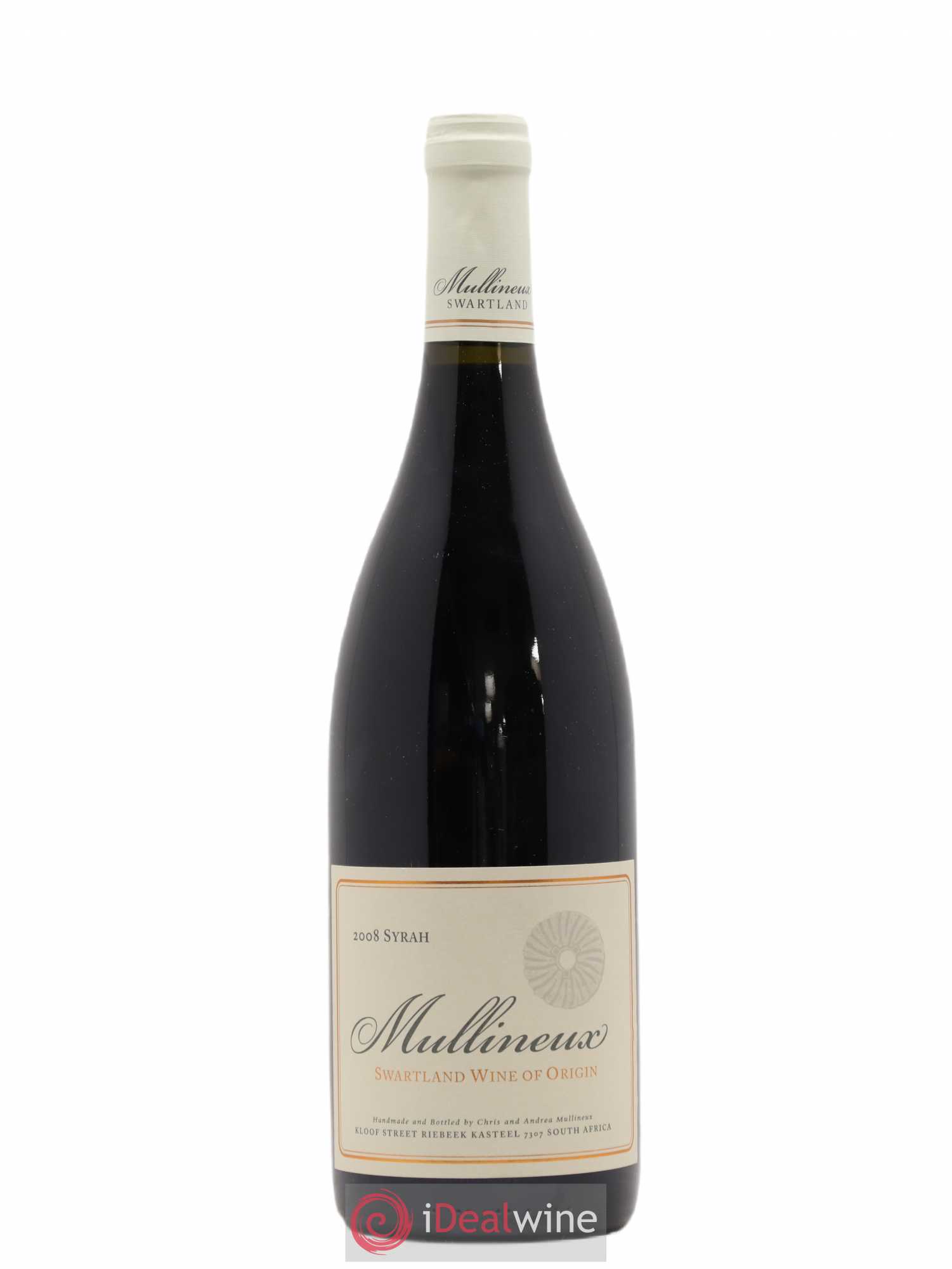 Afrique du Sud Swartland Syrah Mullineux 2008 - Posten von 1 Flasche - 0