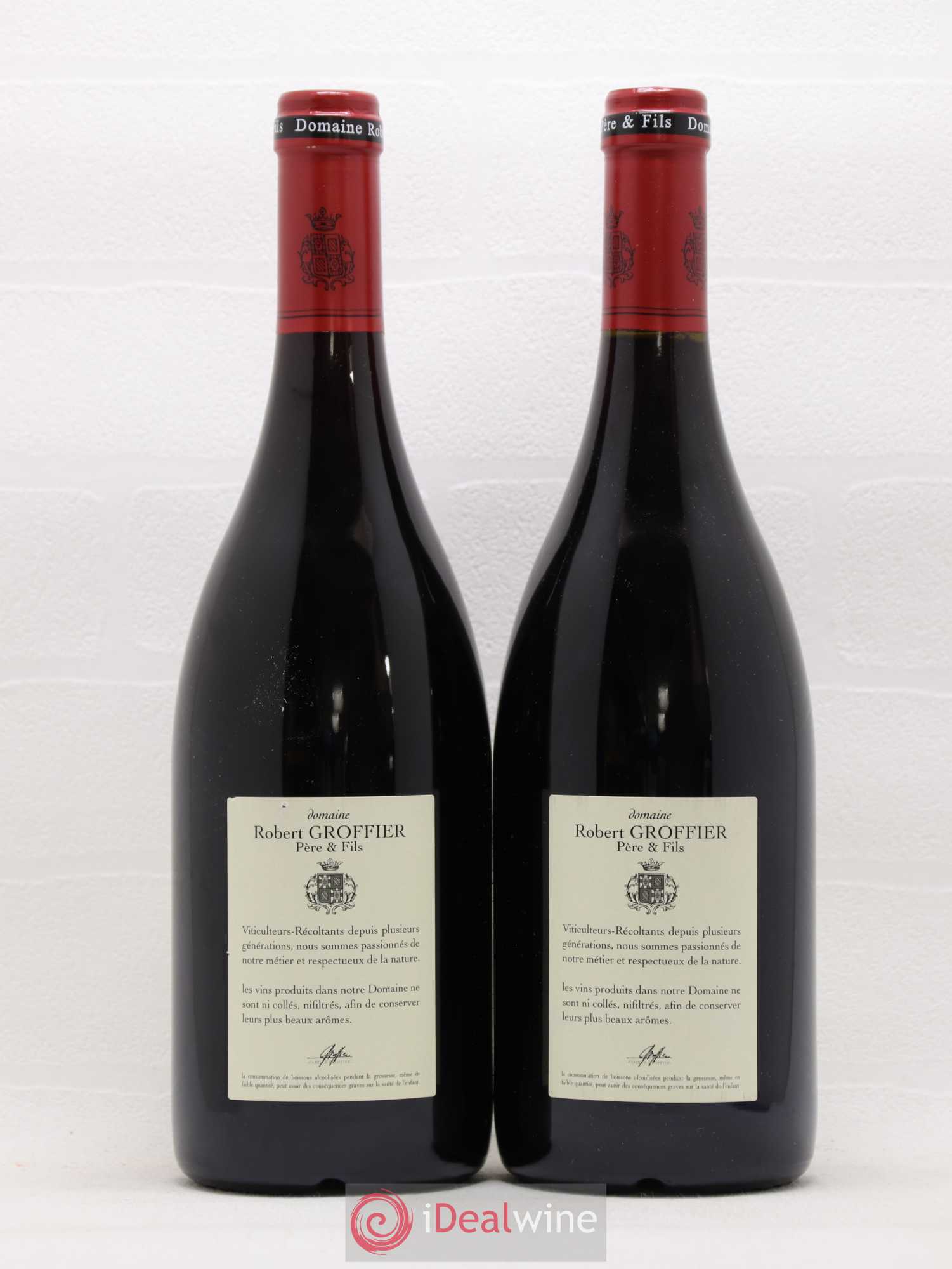 Bonnes-Mares Grand Cru Robert Groffier Père & Fils (Domaine) 2013 - Lot de 2 bouteilles - 1