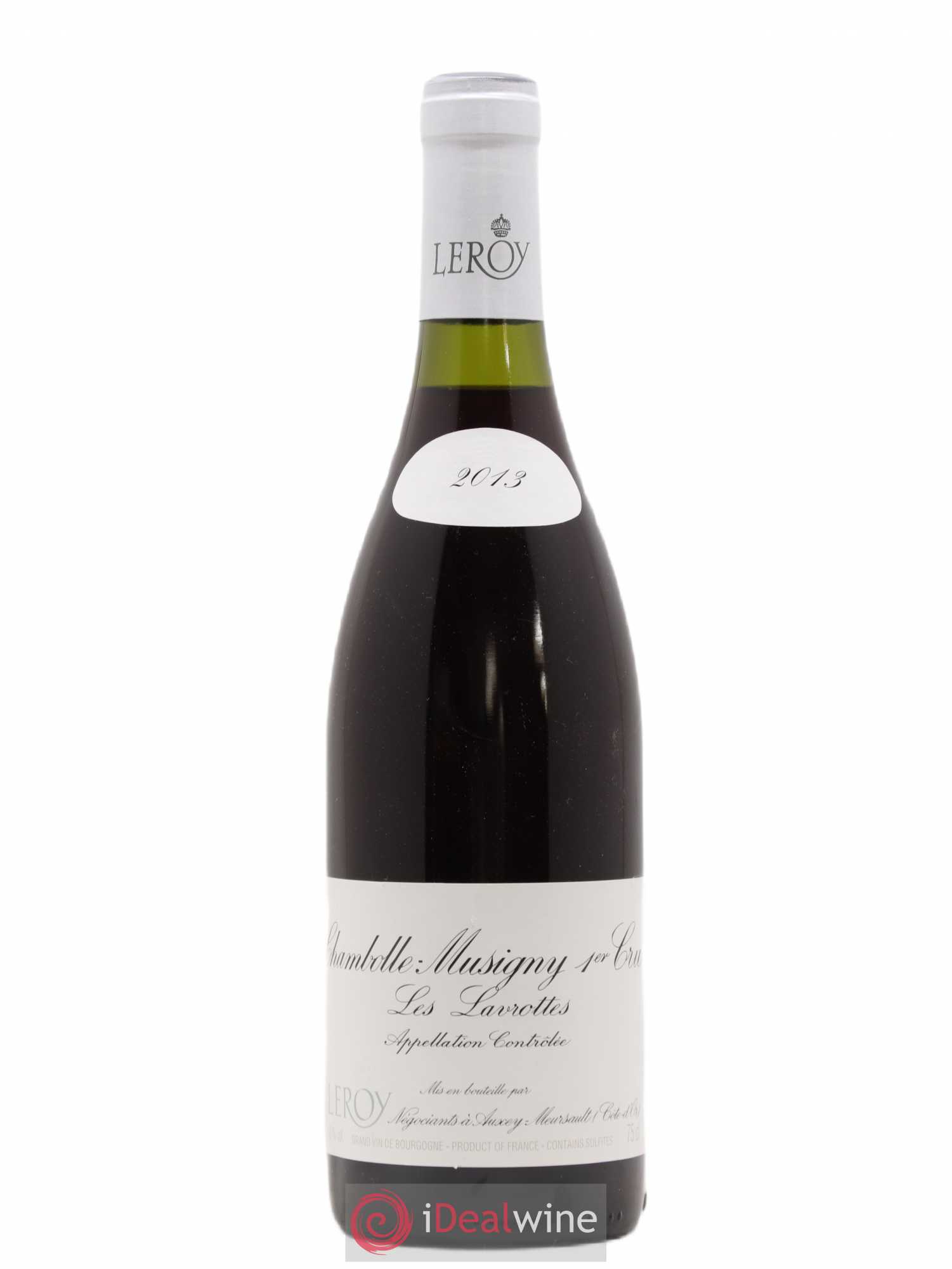 Chambolle-Musigny 1er Cru Les Lavrottes Leroy SA 2013 - Posten von 1 Flasche - 0