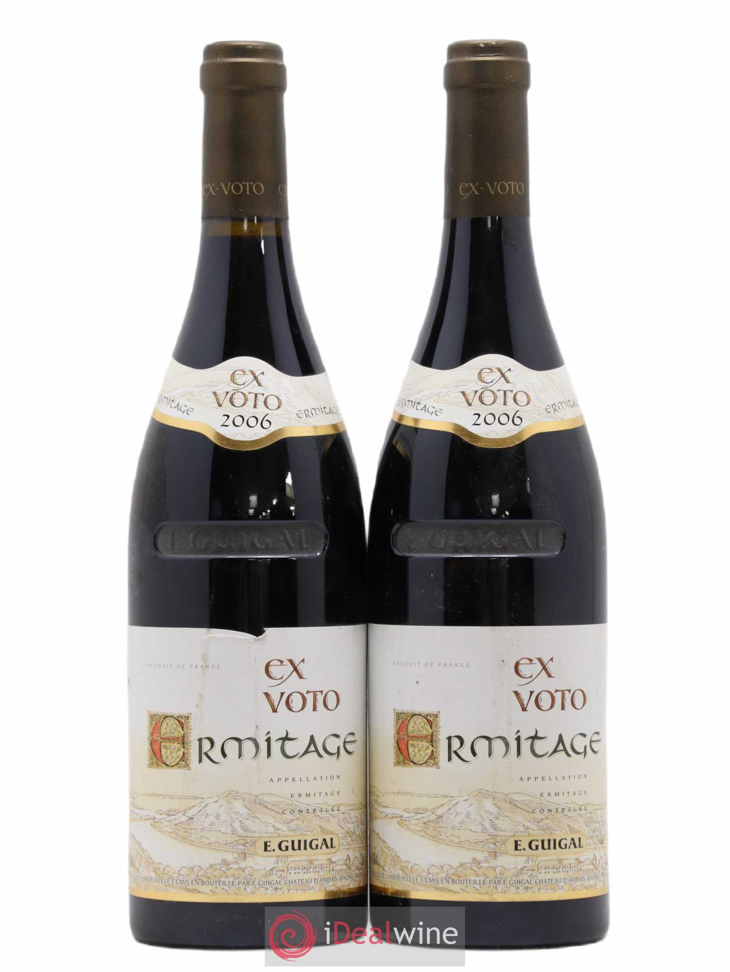 Ermitage Ex Voto Guigal 2006 - Lot de 2 bouteilles - 0