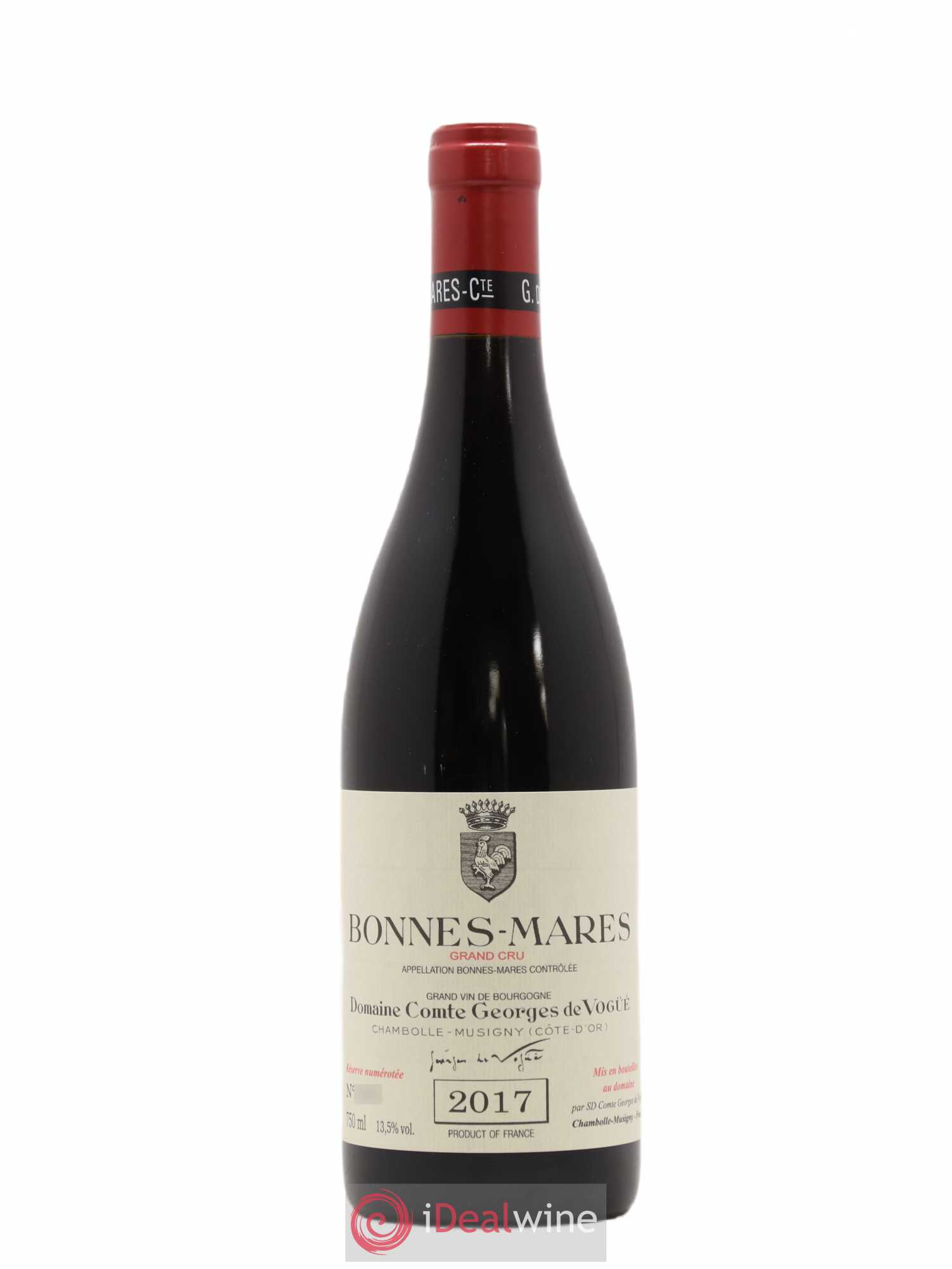 Bonnes-Mares Grand Cru Comte Georges de Vogüé 2017 - Lot de 1 bouteille - 0
