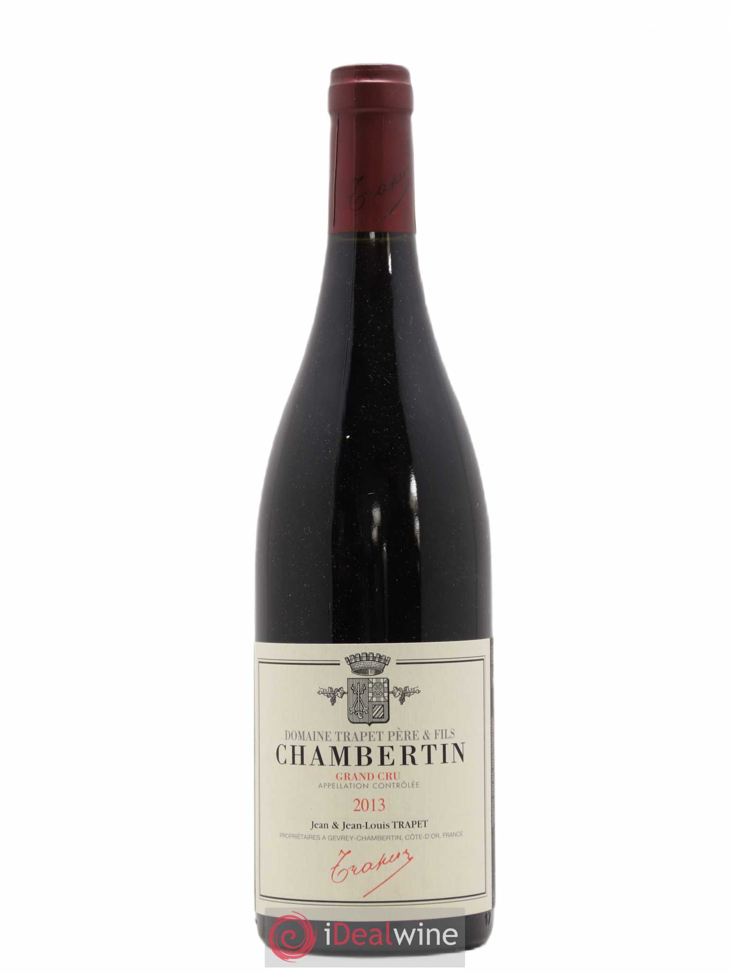 Chambertin Grand Cru Domaine Trapet 2013 - Lot de 1 bouteille - 0