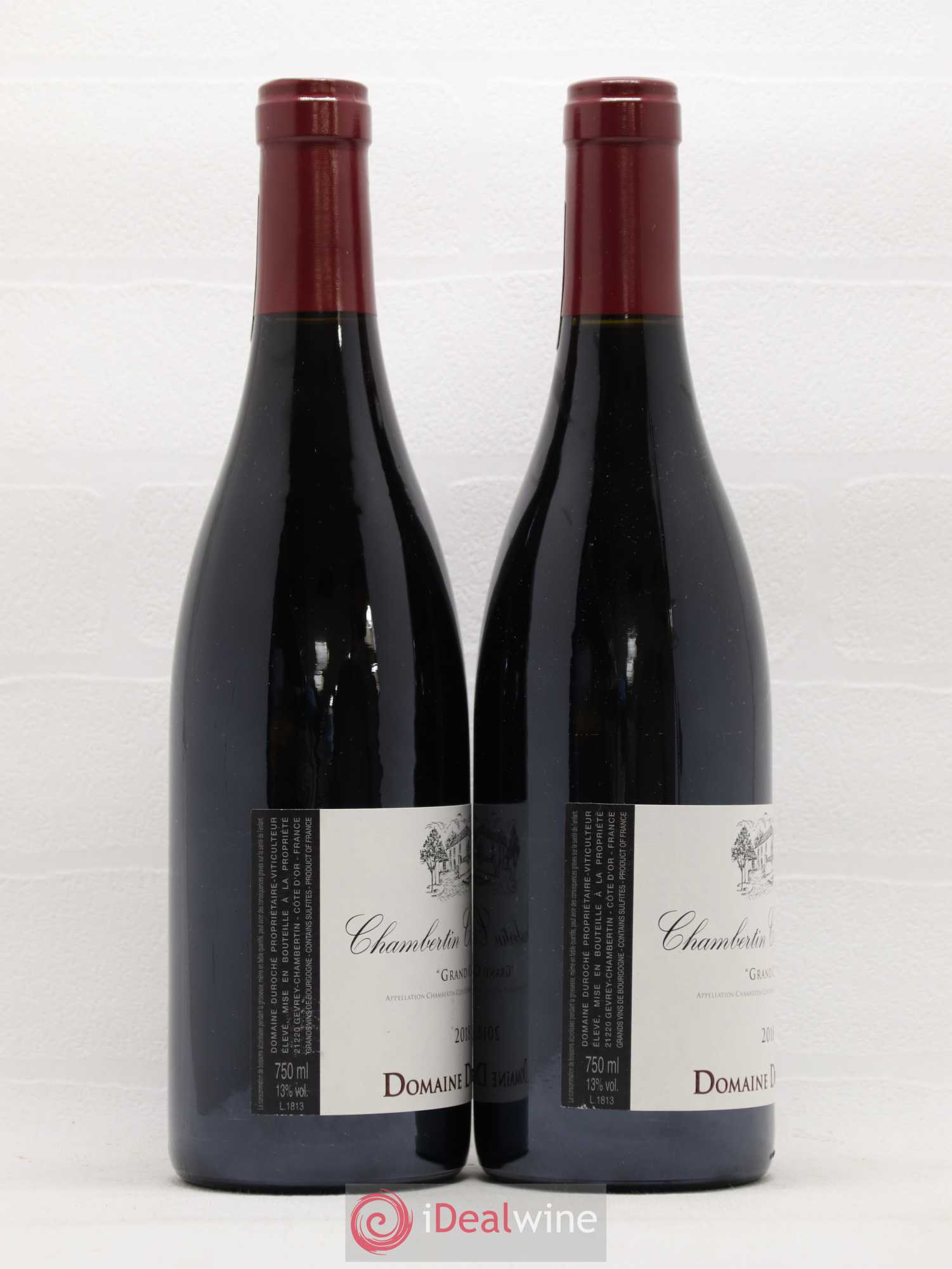 Chambertin Clos de Bèze Grand Cru Domaine Duroché 2018 - Lot de 2 bouteilles - 1