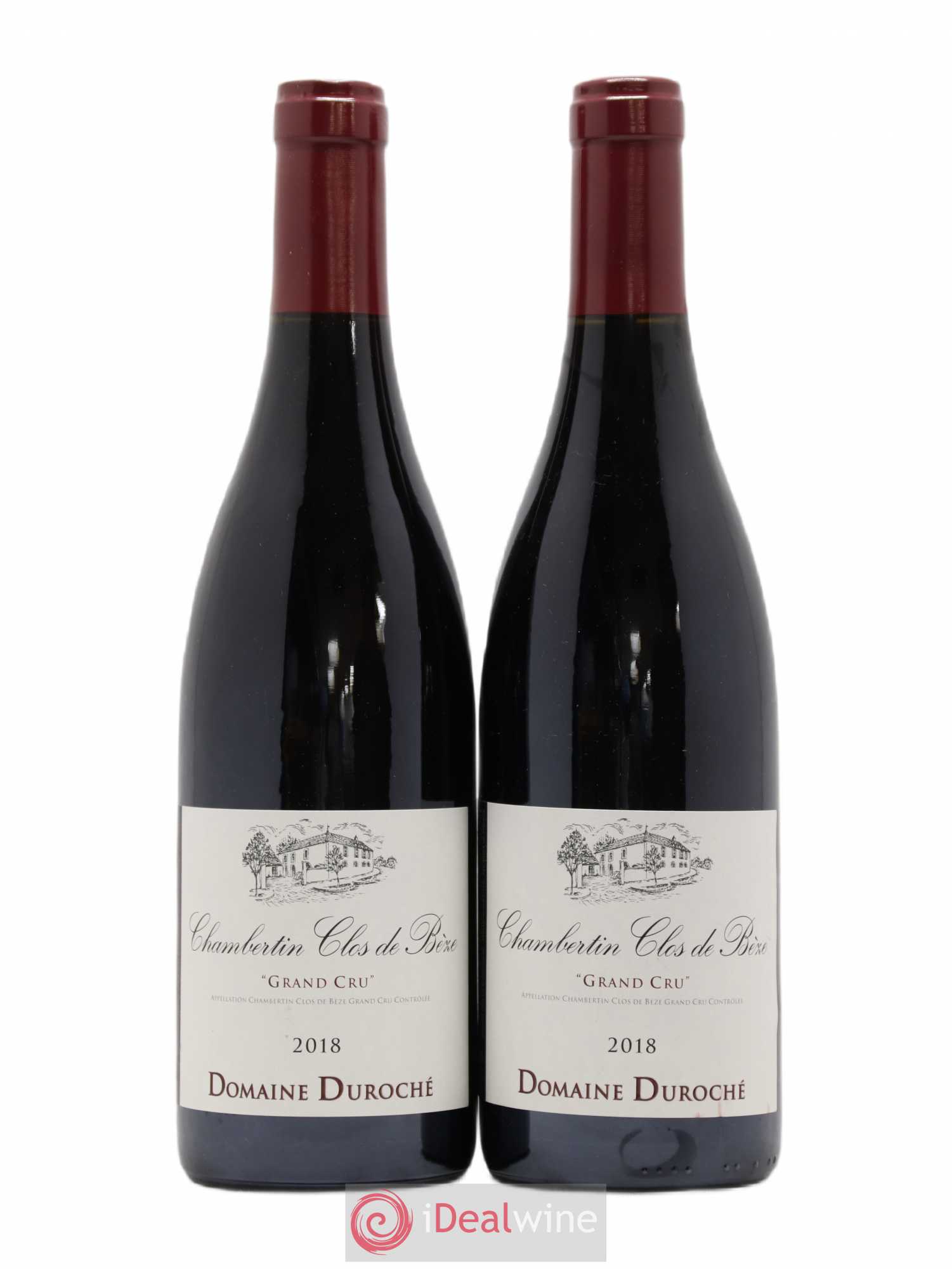 Chambertin Clos de Bèze Grand Cru Domaine Duroché 2018 - Lot de 2 bouteilles - 0
