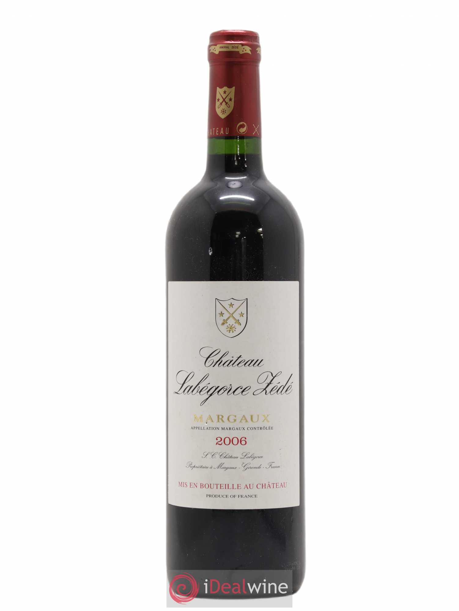 Château Labegorce Zédé Cru Bourgeois 2006 - Lot de 1 bouteille - 0