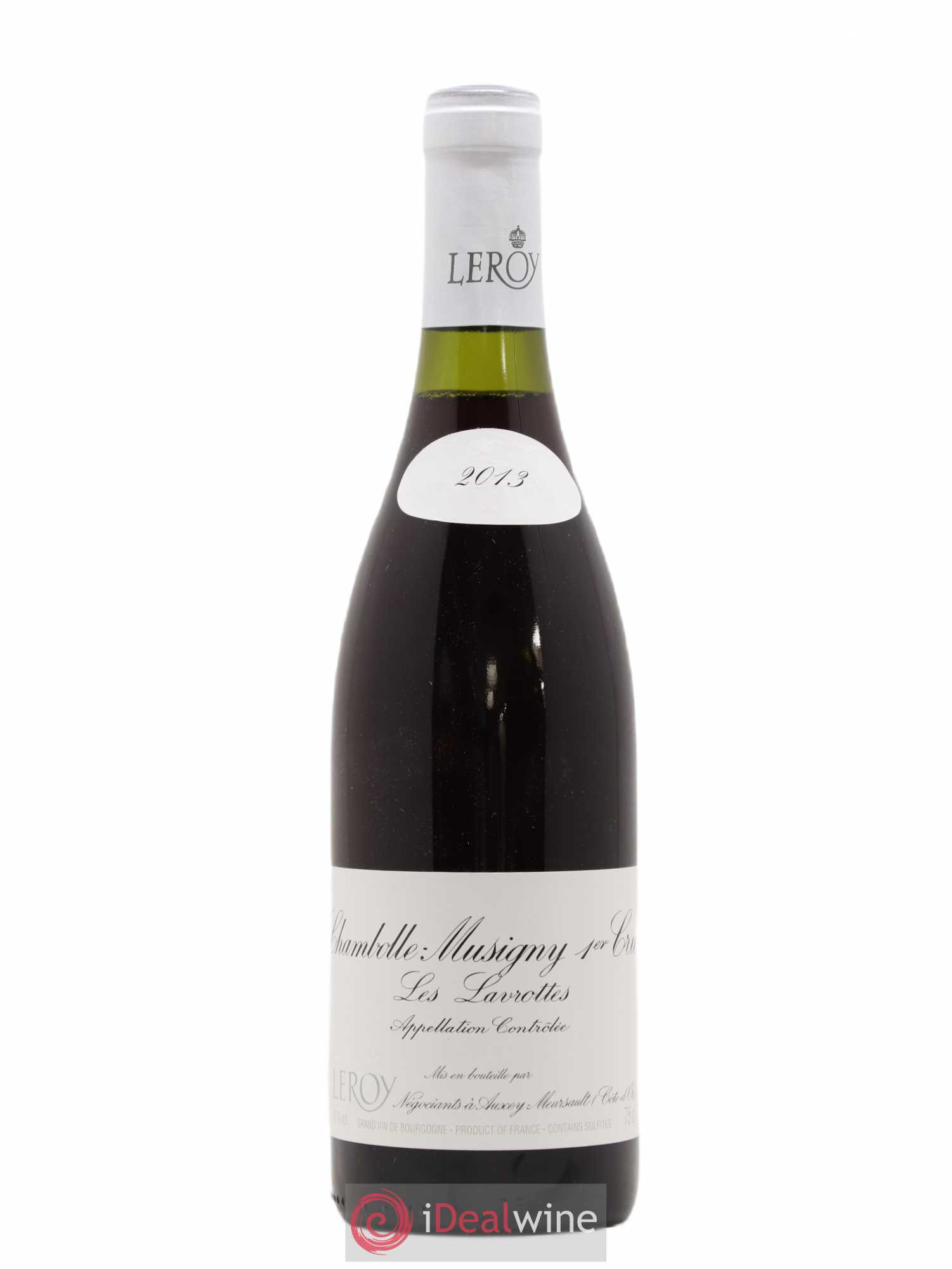 Chambolle-Musigny 1er Cru Les Lavrottes Leroy SA 2013 - Posten von 1 Flasche - 0