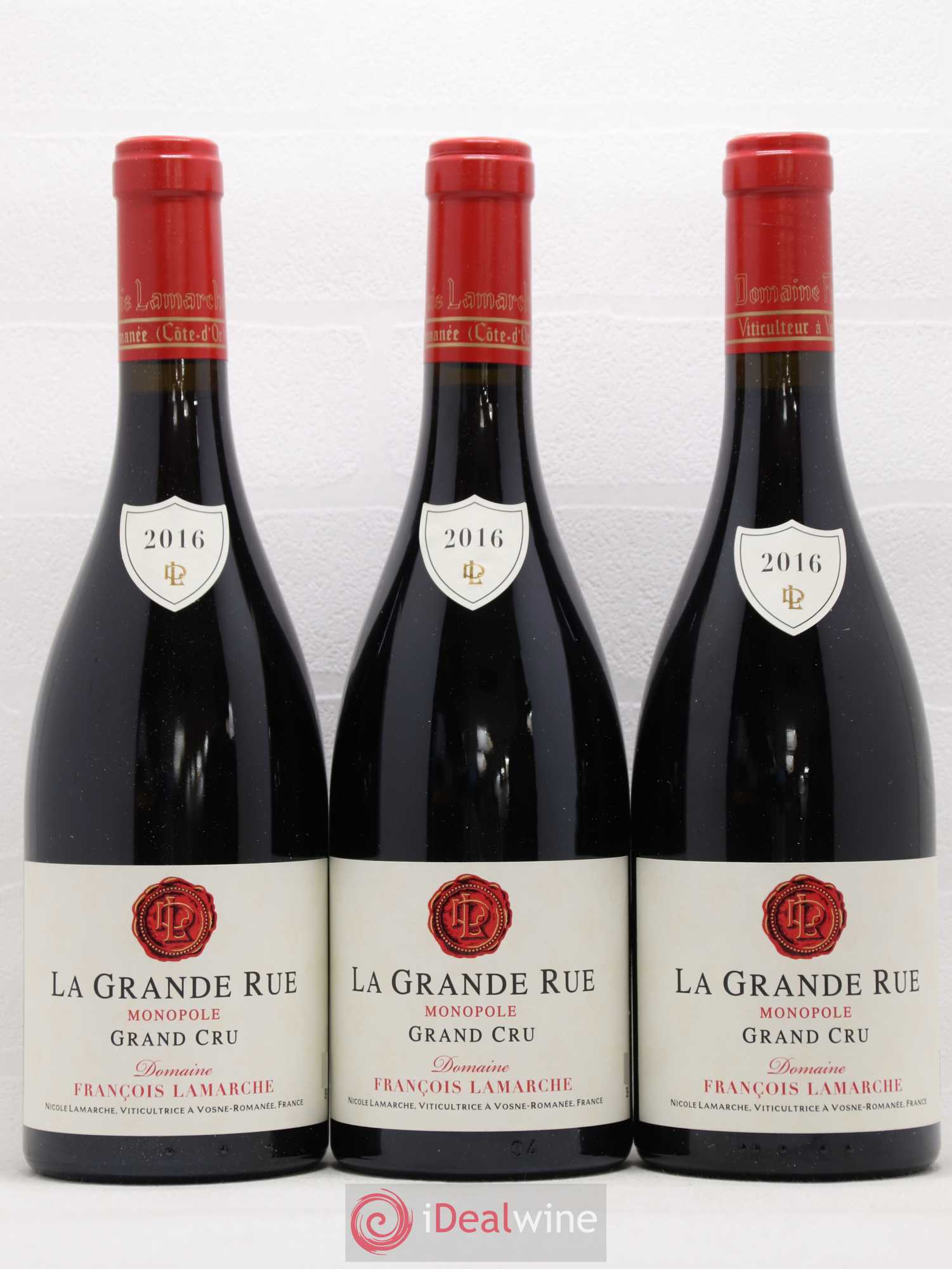 La Grande Rue Grand Cru Lamarche (Domaine) 2016 - Lot de 6 bouteilles - 1