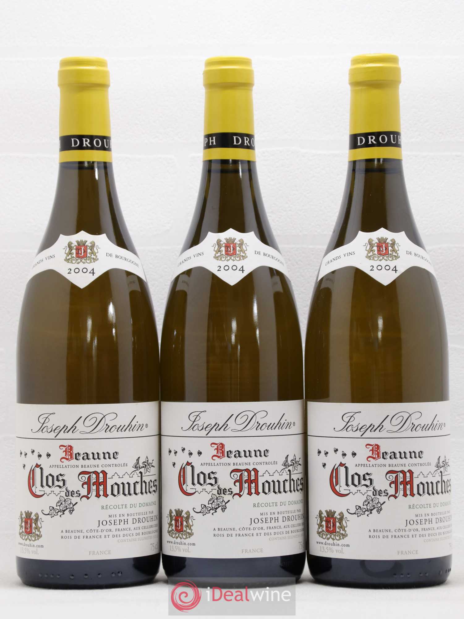 Beaune 1er Cru Clos des Mouches Joseph Drouhin 2004 - Lot de 6 bouteilles - 1