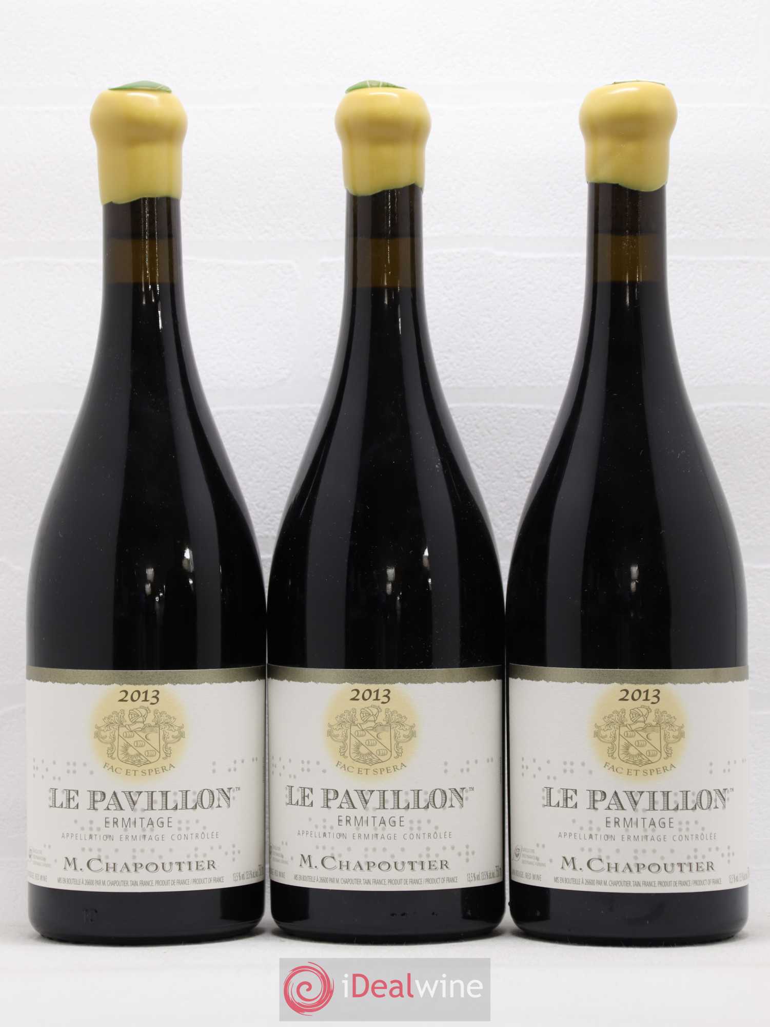 Hermitage Ermitage Le Pavillon Chapoutier 2013 - Lot de 6 bouteilles - 1