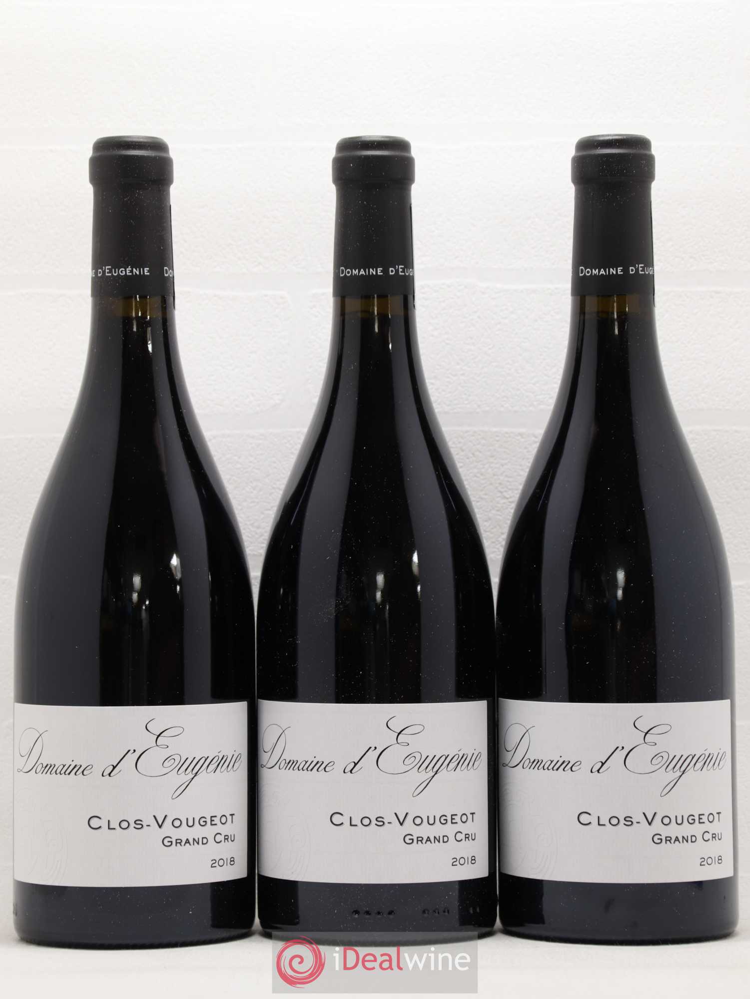 Clos de Vougeot Grand Cru Domaine René Engel - Domaine Eugénie 2018 - Lot de 6 bouteilles - 1