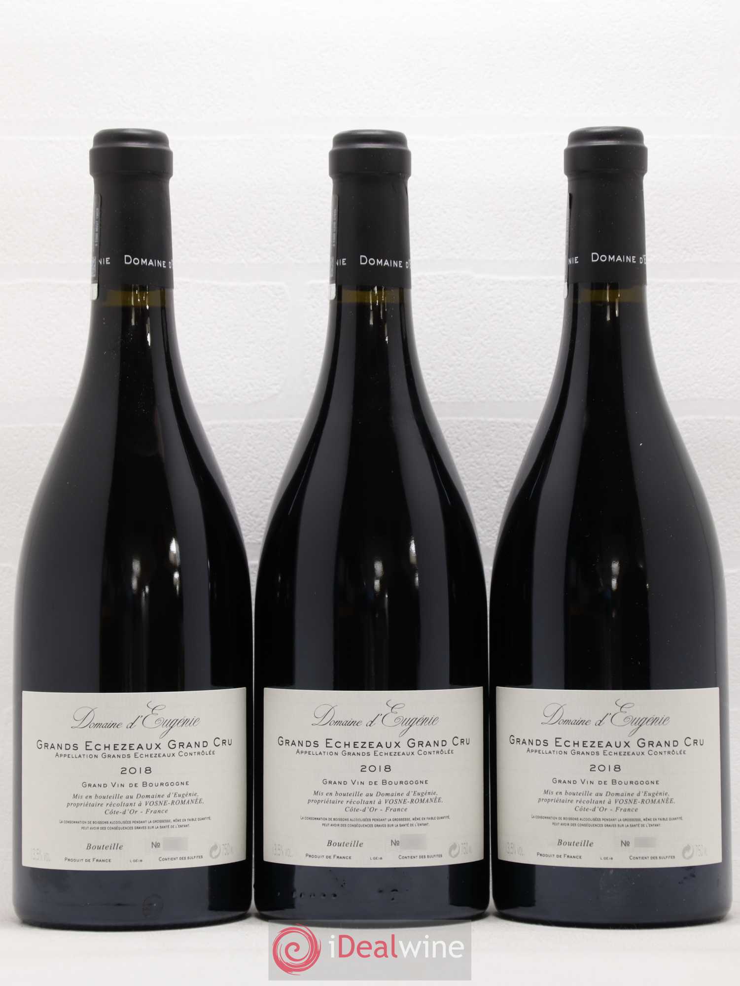 Grands-Echezeaux Grand Cru Domaine René Engel - Domaine Eugénie 2018 - Lotto di 6 bottiglie - 2