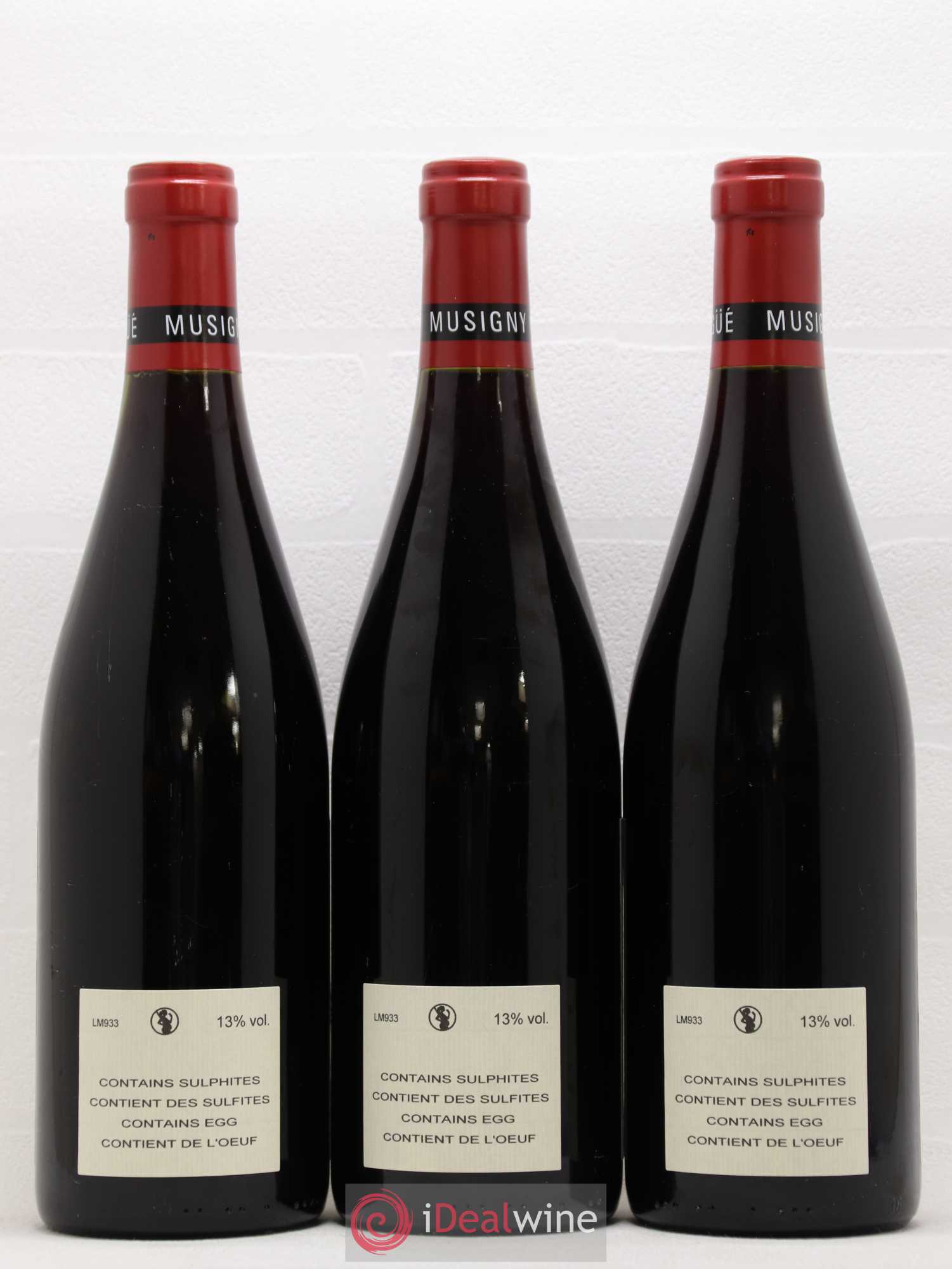 Musigny Grand Cru Cuvée Vieilles Vignes Comte Georges de Vogüé 1993 - Lot de 6 bouteilles - 2