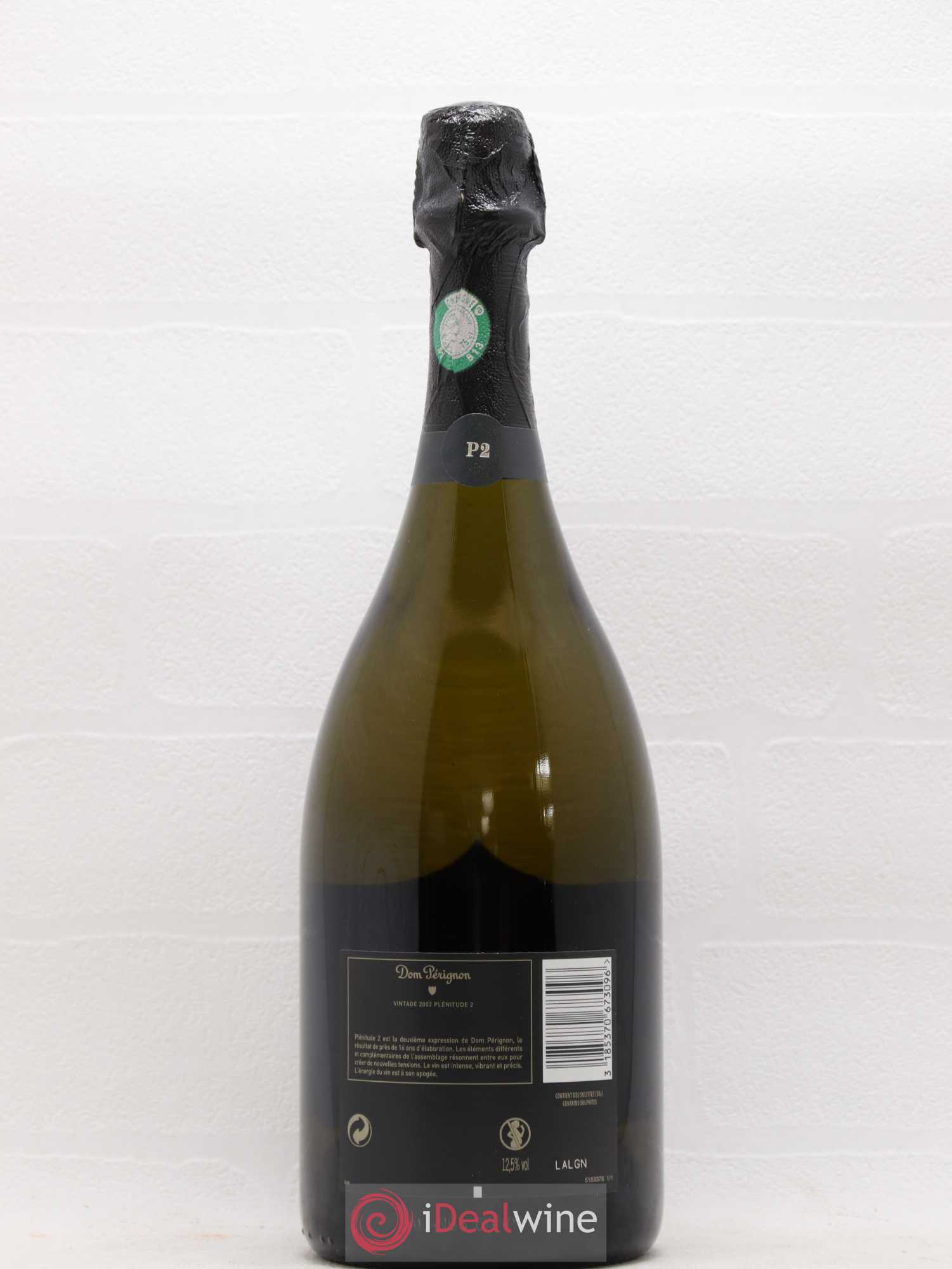 2eme Plénitude (P2) Dom Pérignon 2002 - Lot de 1 bouteille - 2