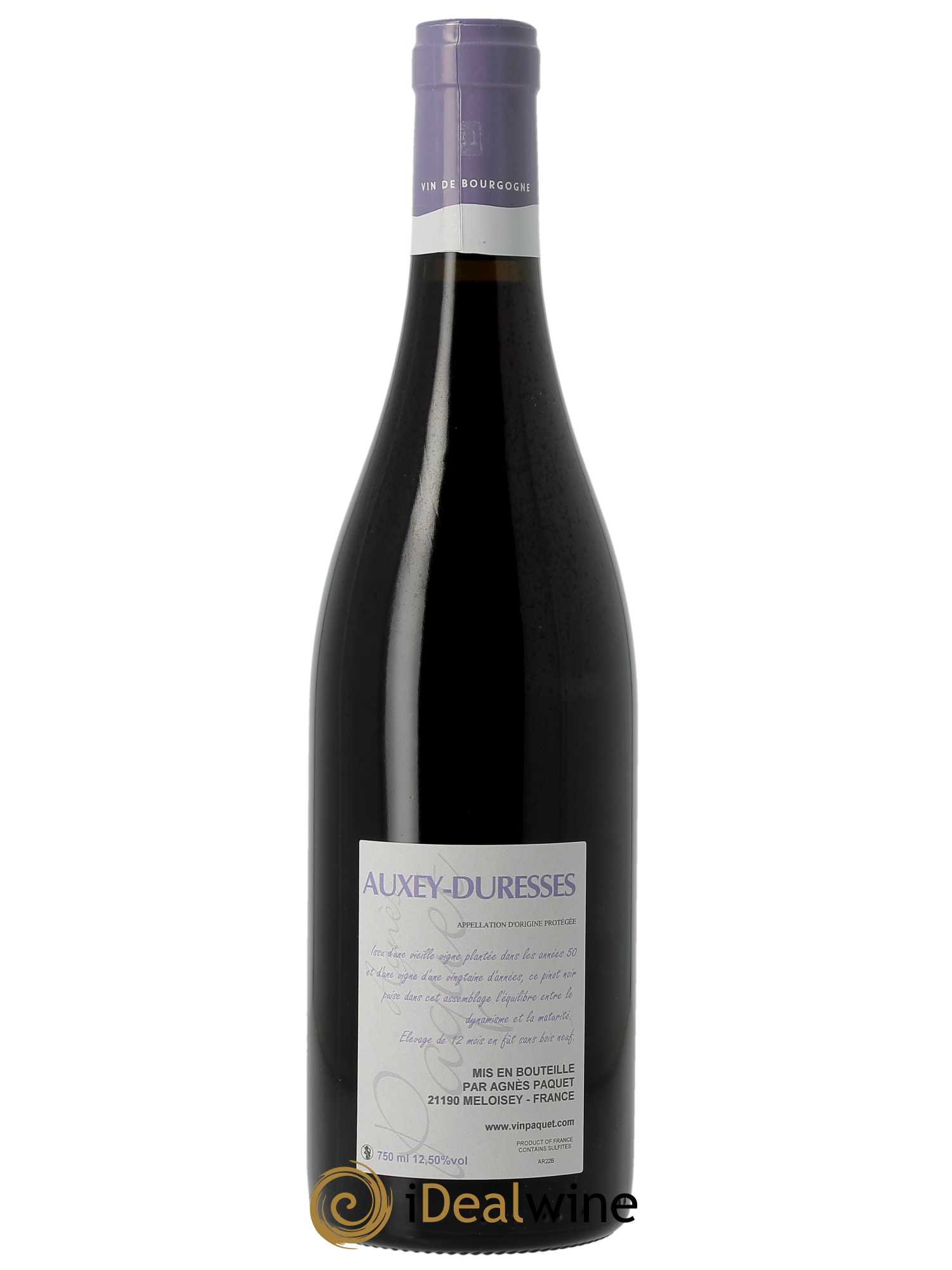Auxey-Duresses Les Hoz Agnès Paquet (Domaine) 2022 - Lot de 1 bouteille - 1