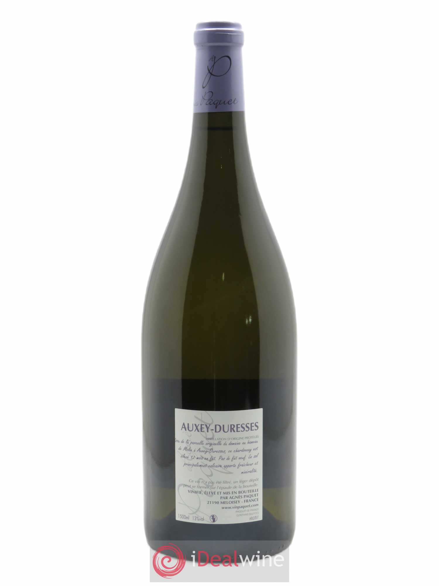 Auxey-Duresses Les Hoz Agnès Paquet (Domaine) 2020 - Lot de 1 magnum - 1