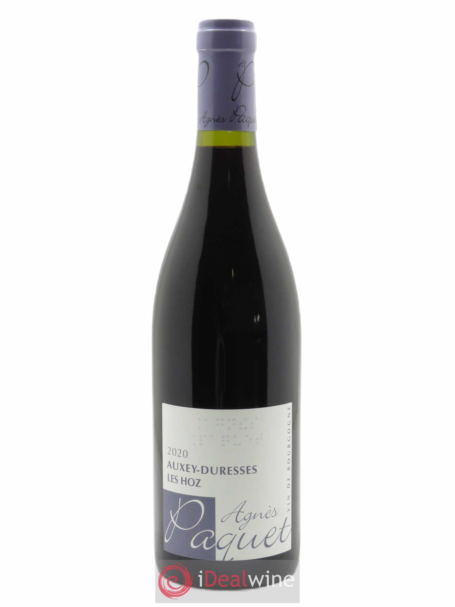 Auxey-Duresses Les Hoz Agnès Paquet (Domaine) 2020 - Lot de 1 bouteille - 0