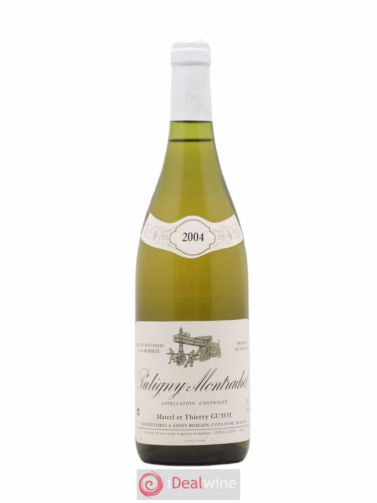 Puligny-Montrachet Marcel et Thierry Guyot 2004 - Posten von 1 Flasche - 0