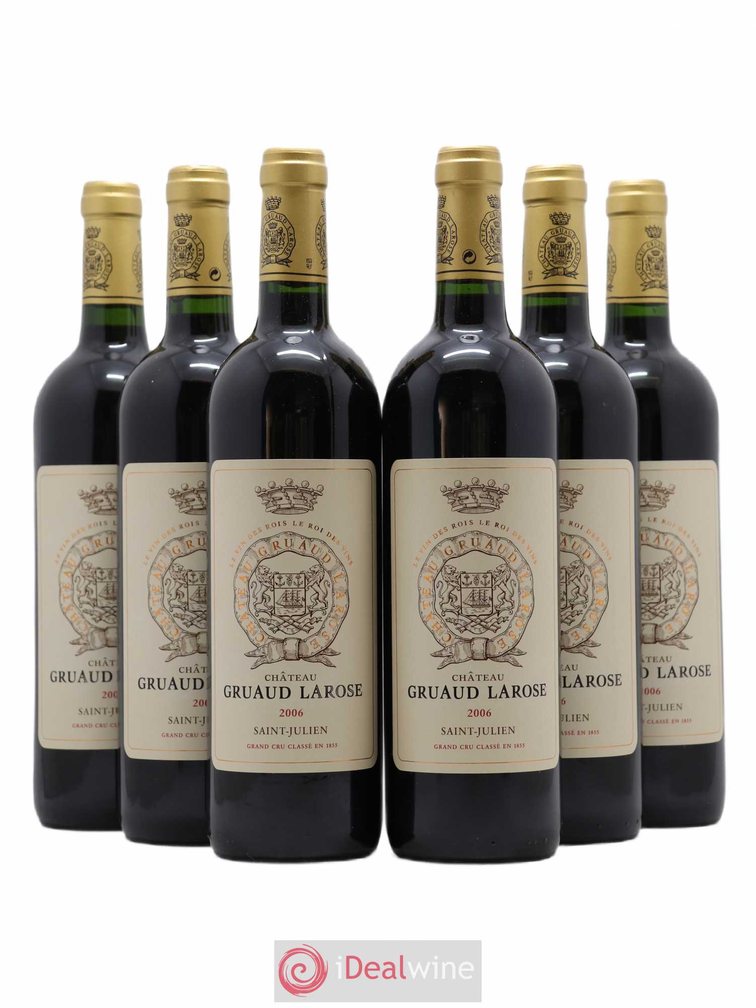 Château Gruaud Larose 2ème Grand Cru Classé 2006 - Lot de 6 bouteilles - 0