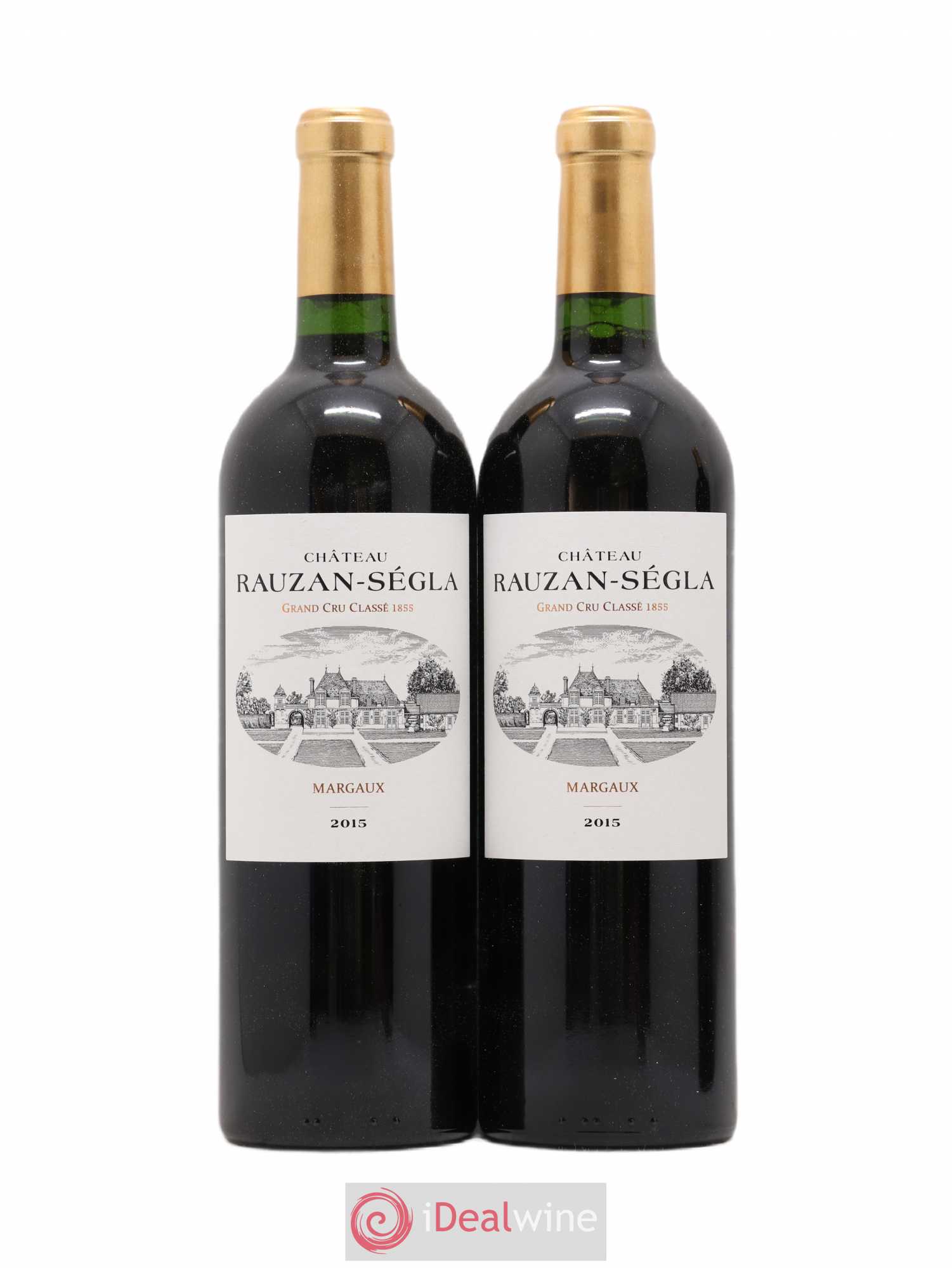 Château Rauzan Ségla Grand Cru Classé 2015 - Lot de 2 bouteilles - 0