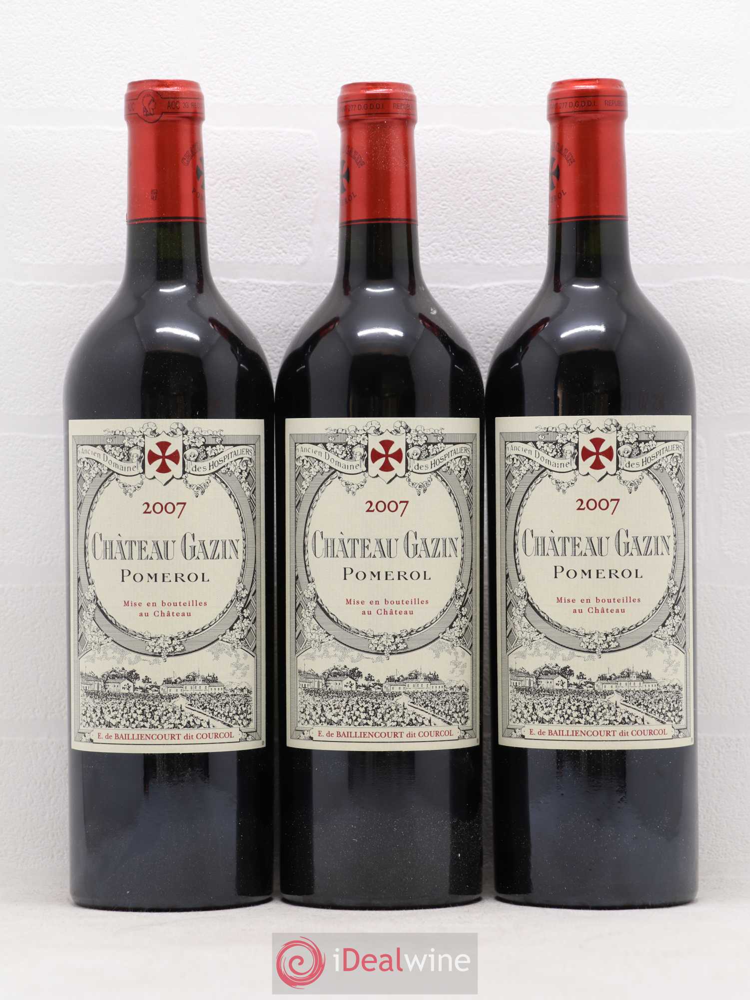 Château Gazin 2007 - Lot de 6 bouteilles - 2