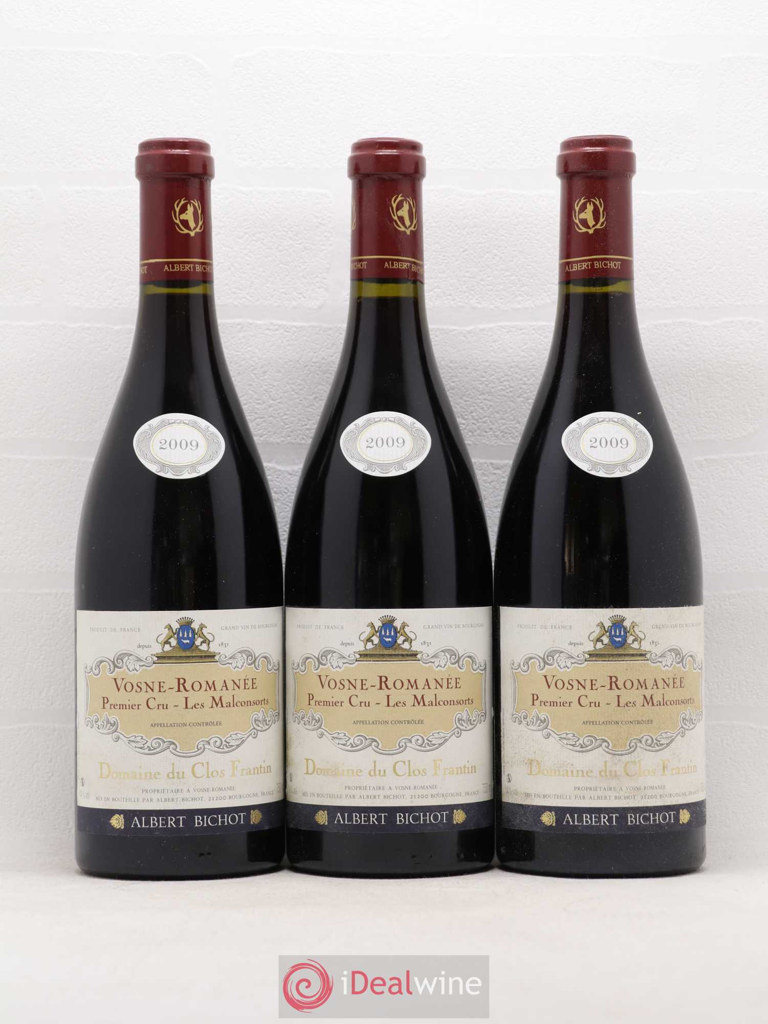 Vosne-Romanée 1er Cru Les Malconsorts Clos Frantin - Albert Bichot 2009 - Lot de 6 bouteilles - 2